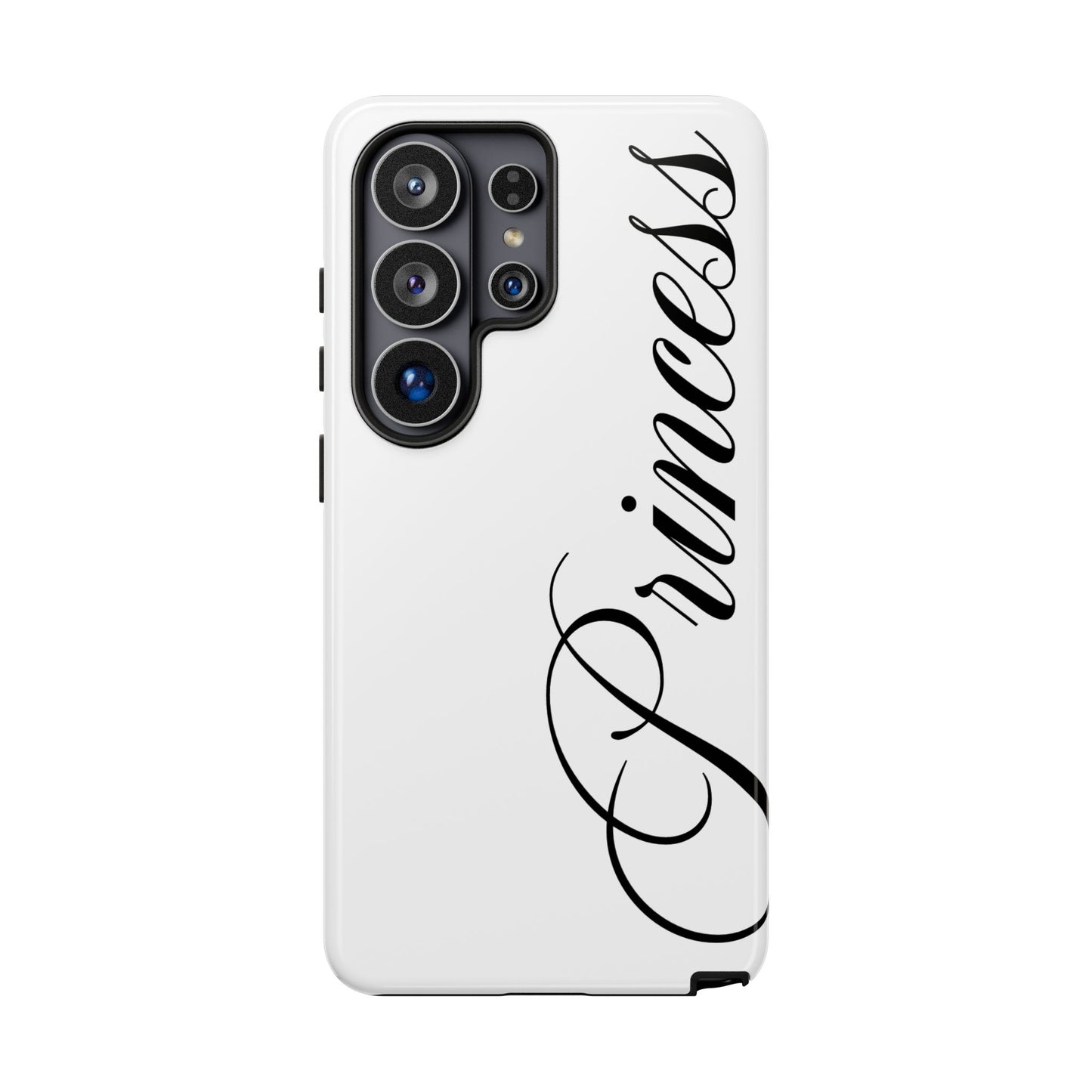 "PRINCESS" ☆ white ☆ protective phone case