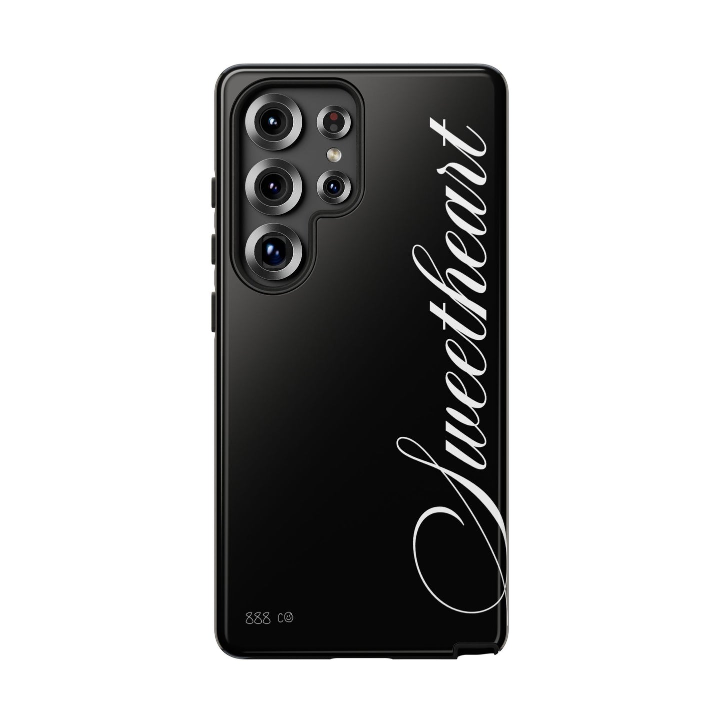 "SWEETHEART" ☆ black ☆ protective phone case