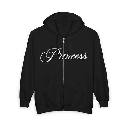 "PRINCESS" zip hoodie