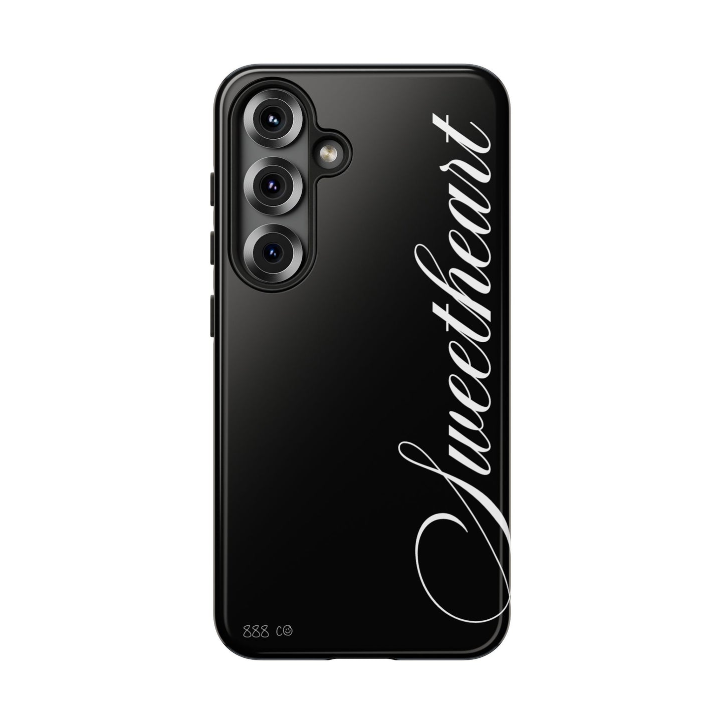 "SWEETHEART" ☆ black ☆ protective phone case