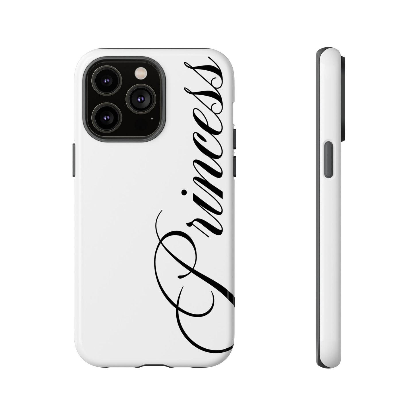 "PRINCESS" ☆ white ☆ protective phone case