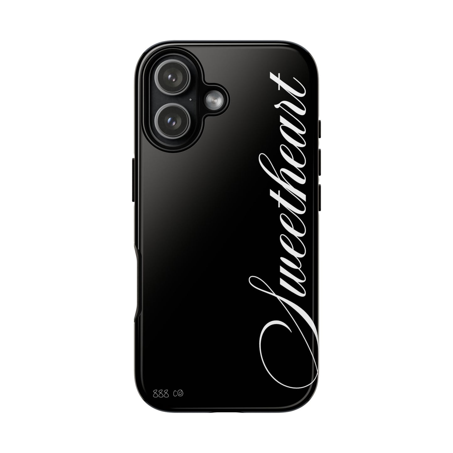 "SWEETHEART" ☆ black ☆ protective phone case