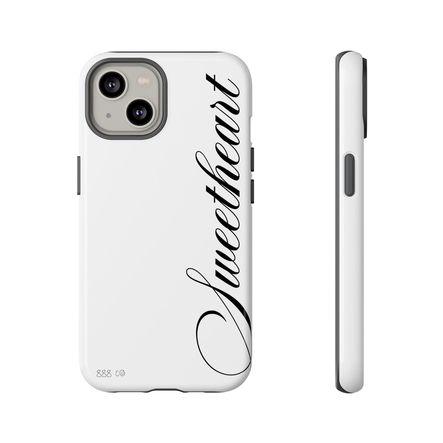 "SWEETHEART" ☆ white ☆ protective phone case