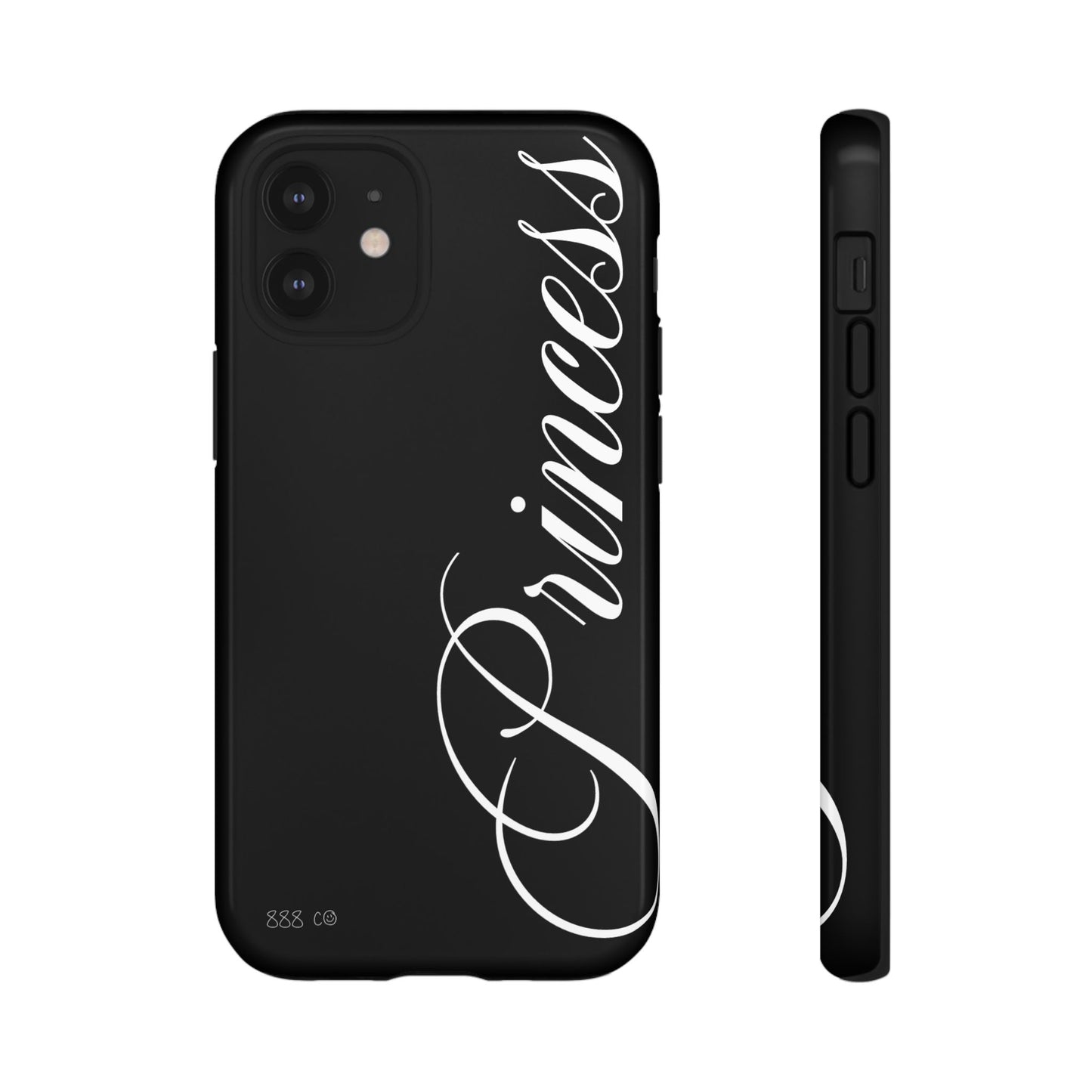 "PRINCESS" ☆ black ☆ protective phone case