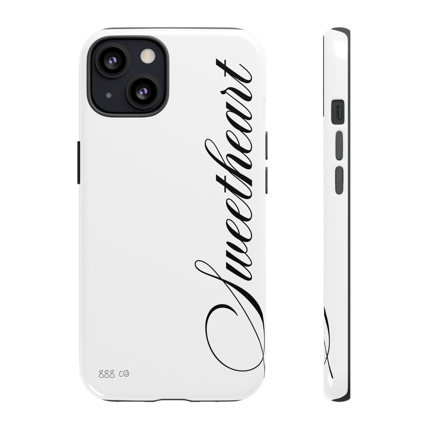 "SWEETHEART" ☆ white ☆ protective phone case