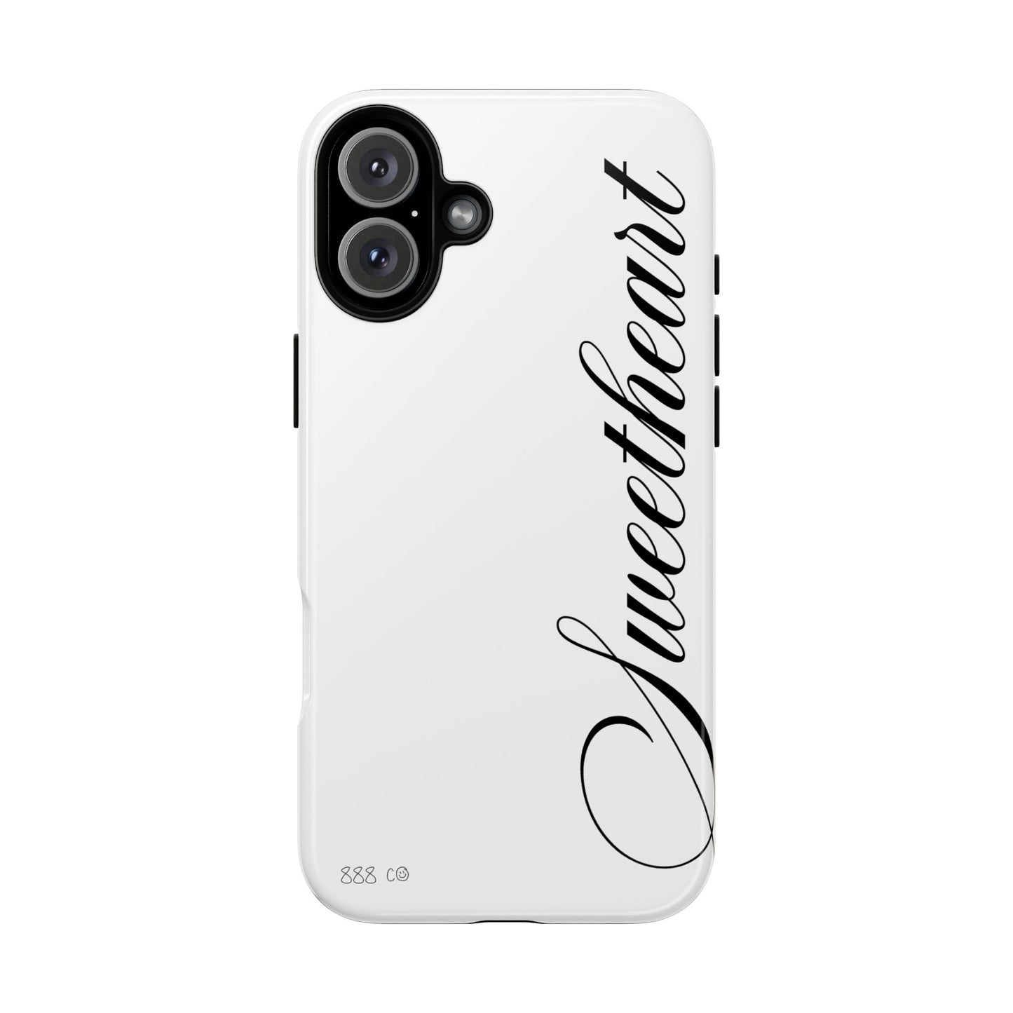 "SWEETHEART" ☆ white ☆ protective phone case