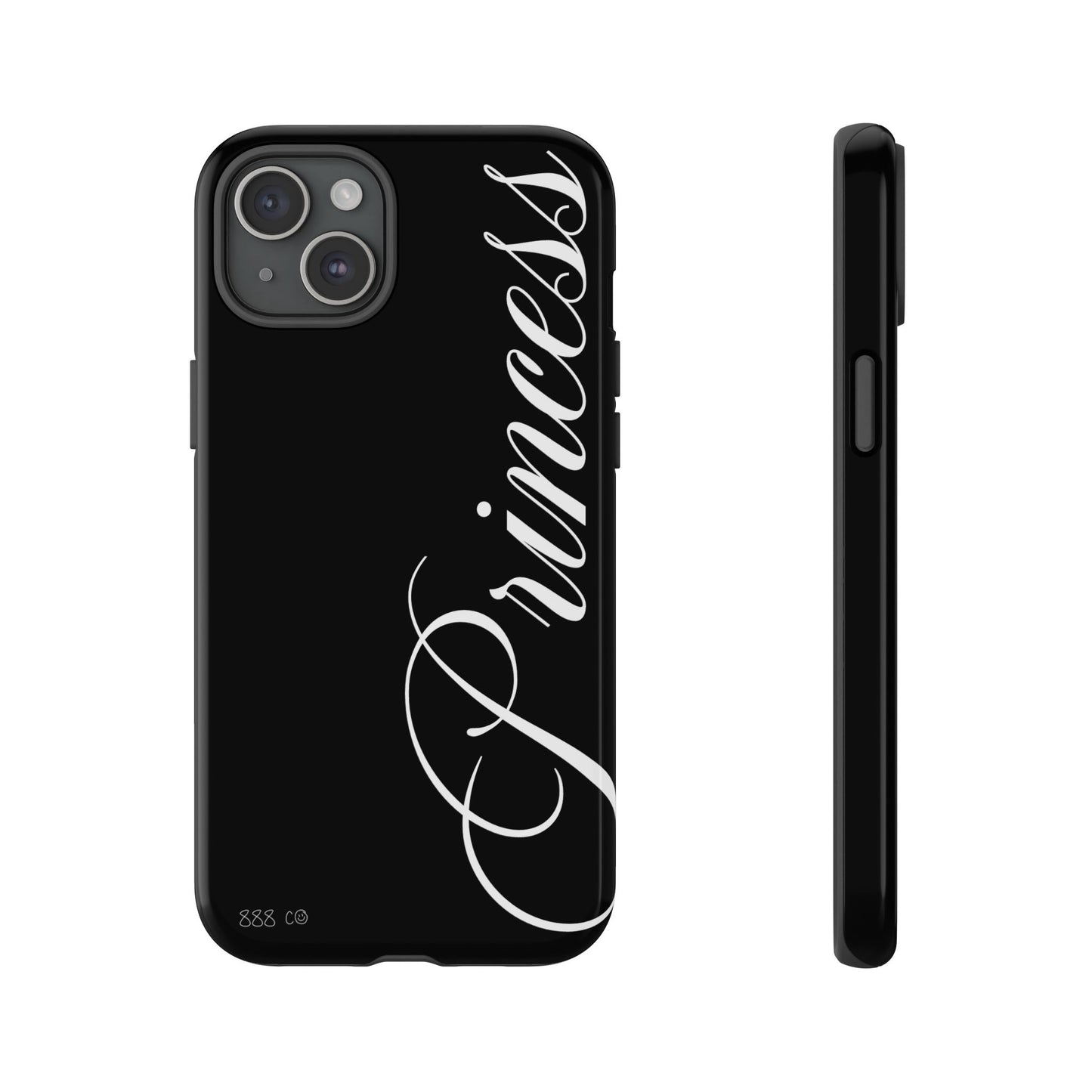 "PRINCESS" ☆ black ☆ protective phone case