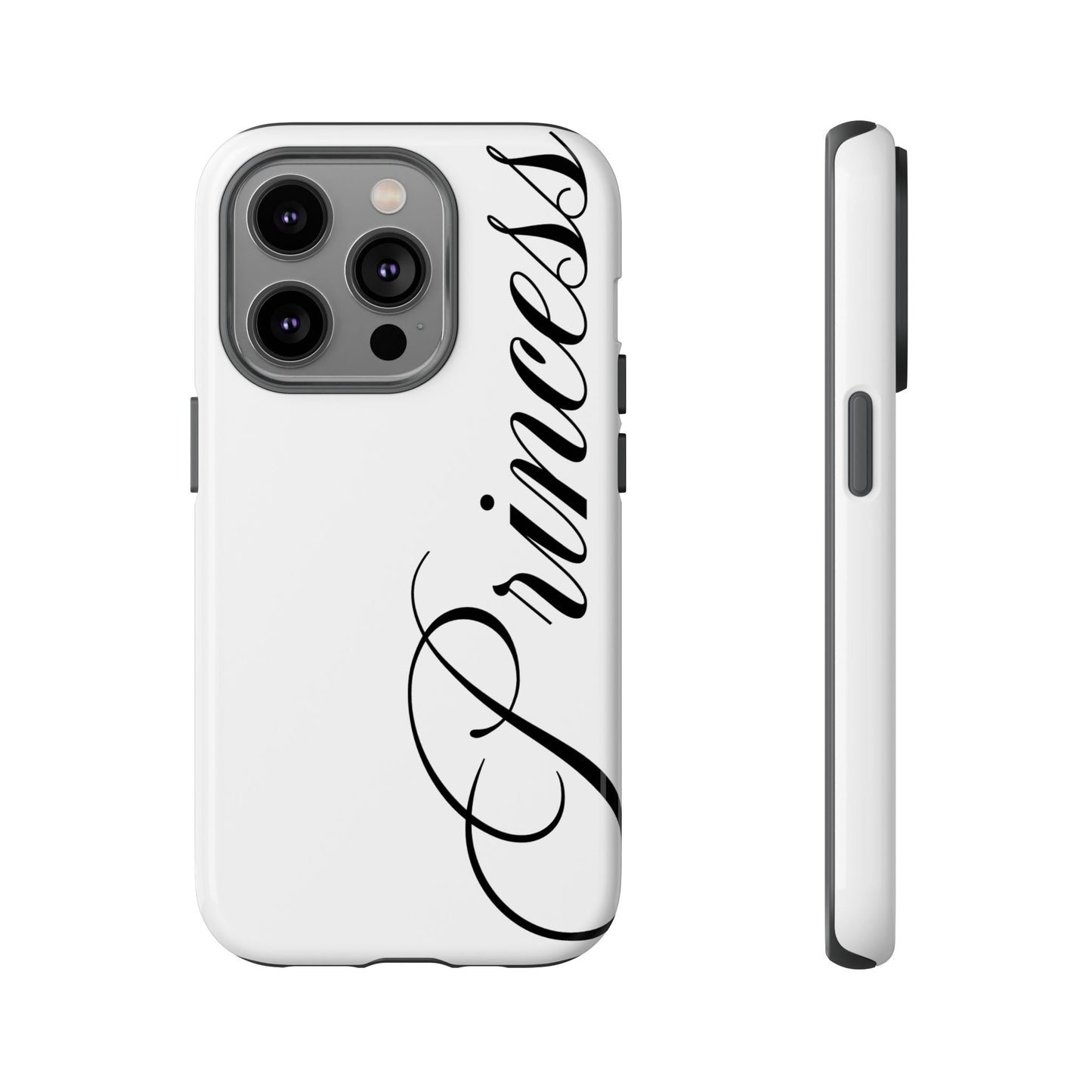 "PRINCESS" ☆ white ☆ protective phone case
