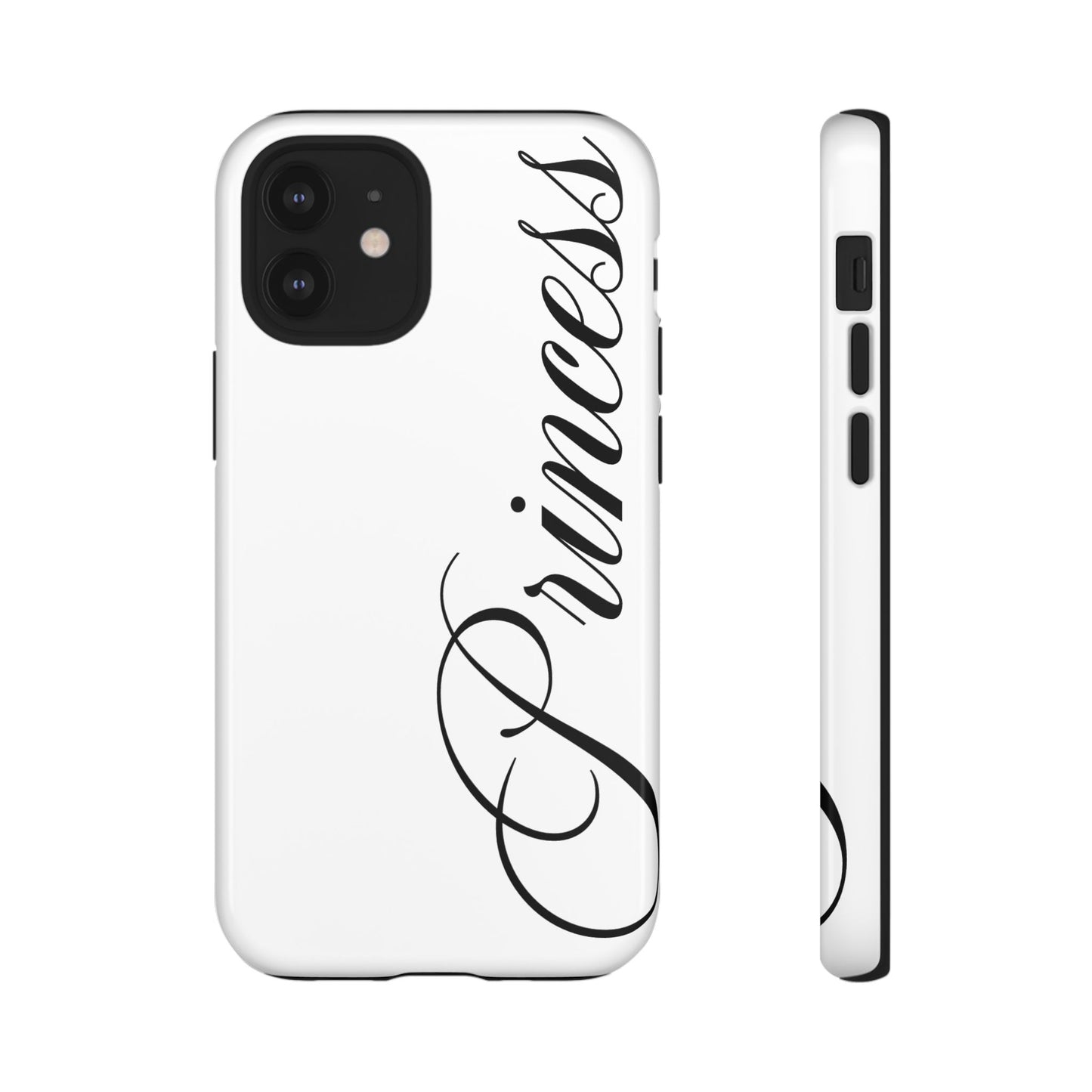 "PRINCESS" ☆ white ☆ protective phone case