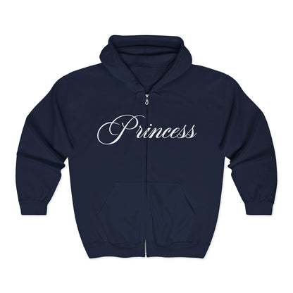 "PRINCESS" zip hoodie