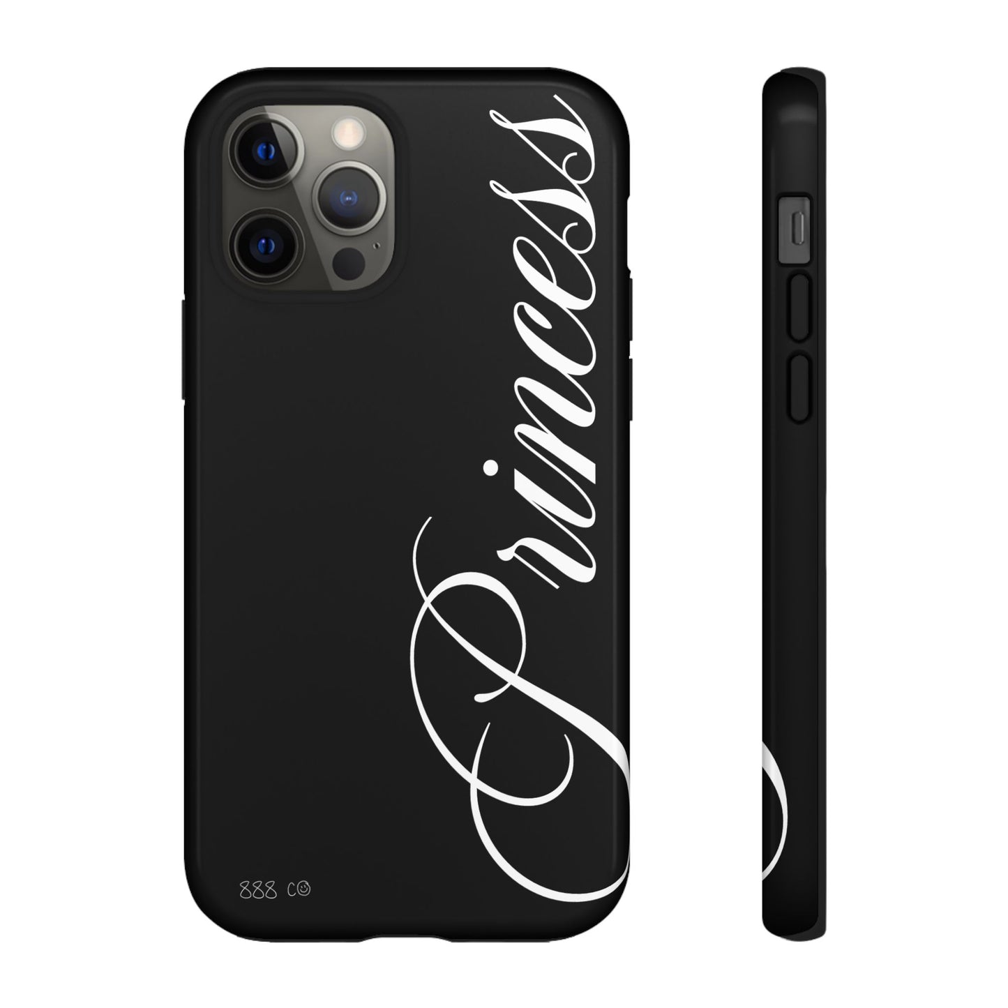 "PRINCESS" ☆ black ☆ protective phone case