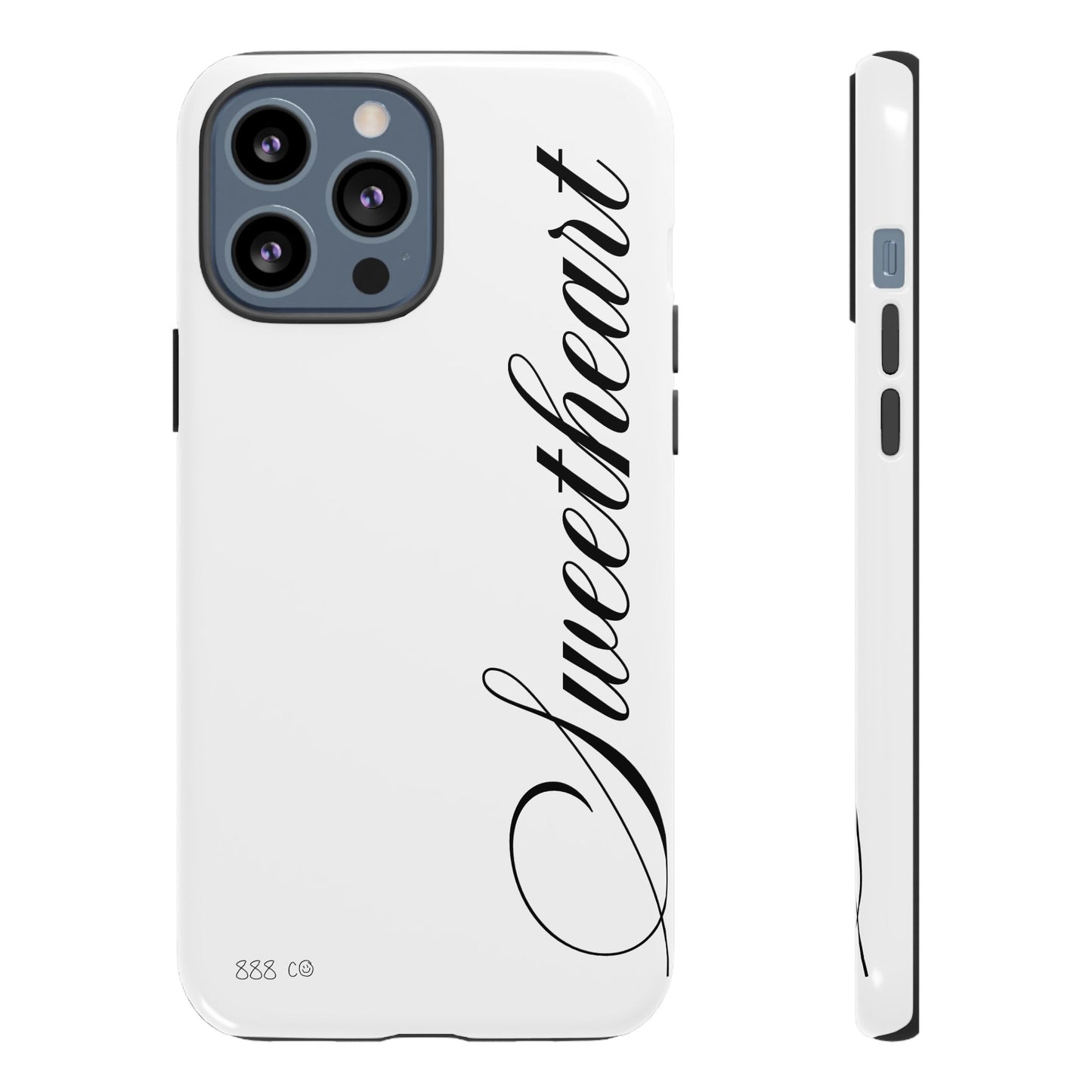 "SWEETHEART" ☆ white ☆ protective phone case