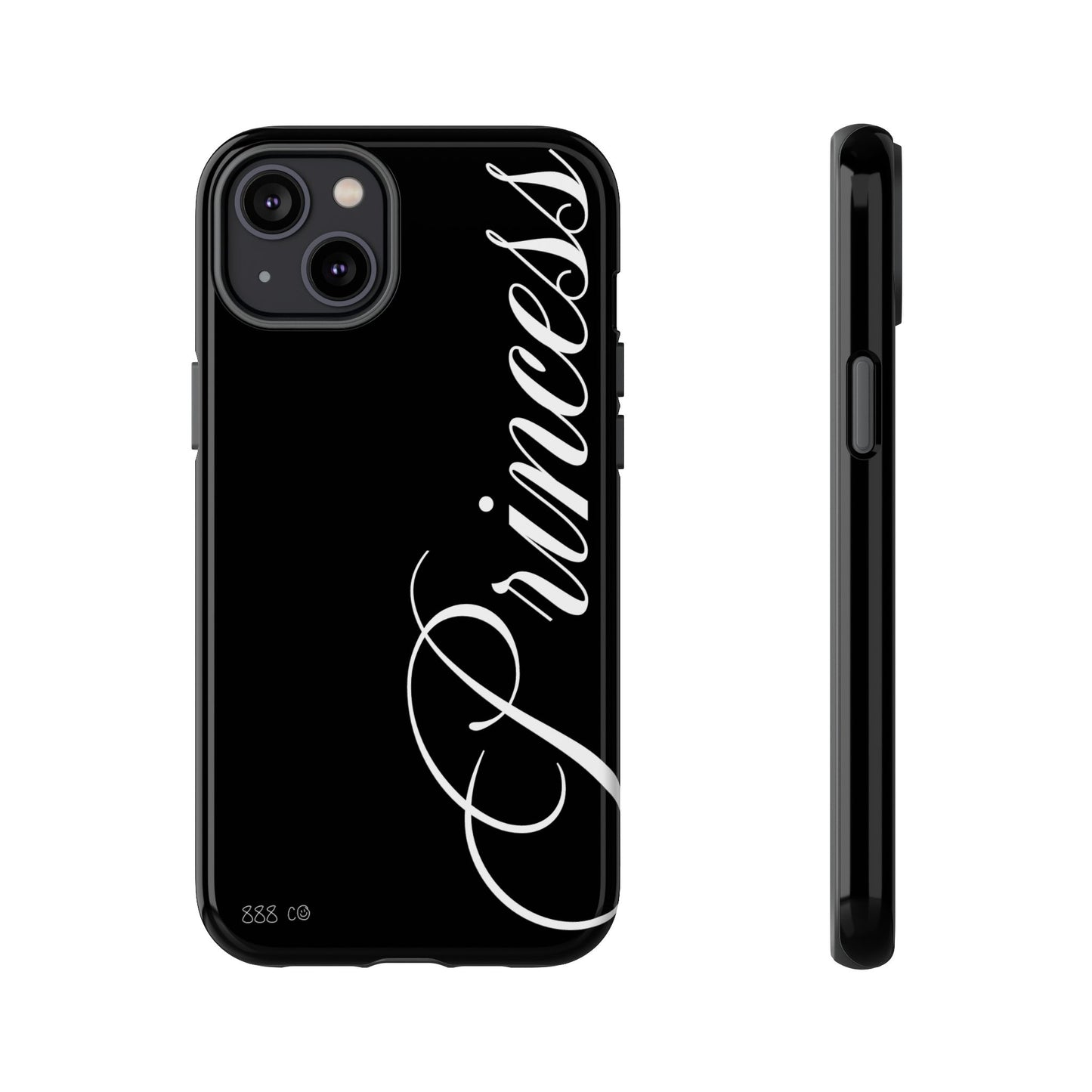 "PRINCESS" ☆ black ☆ protective phone case