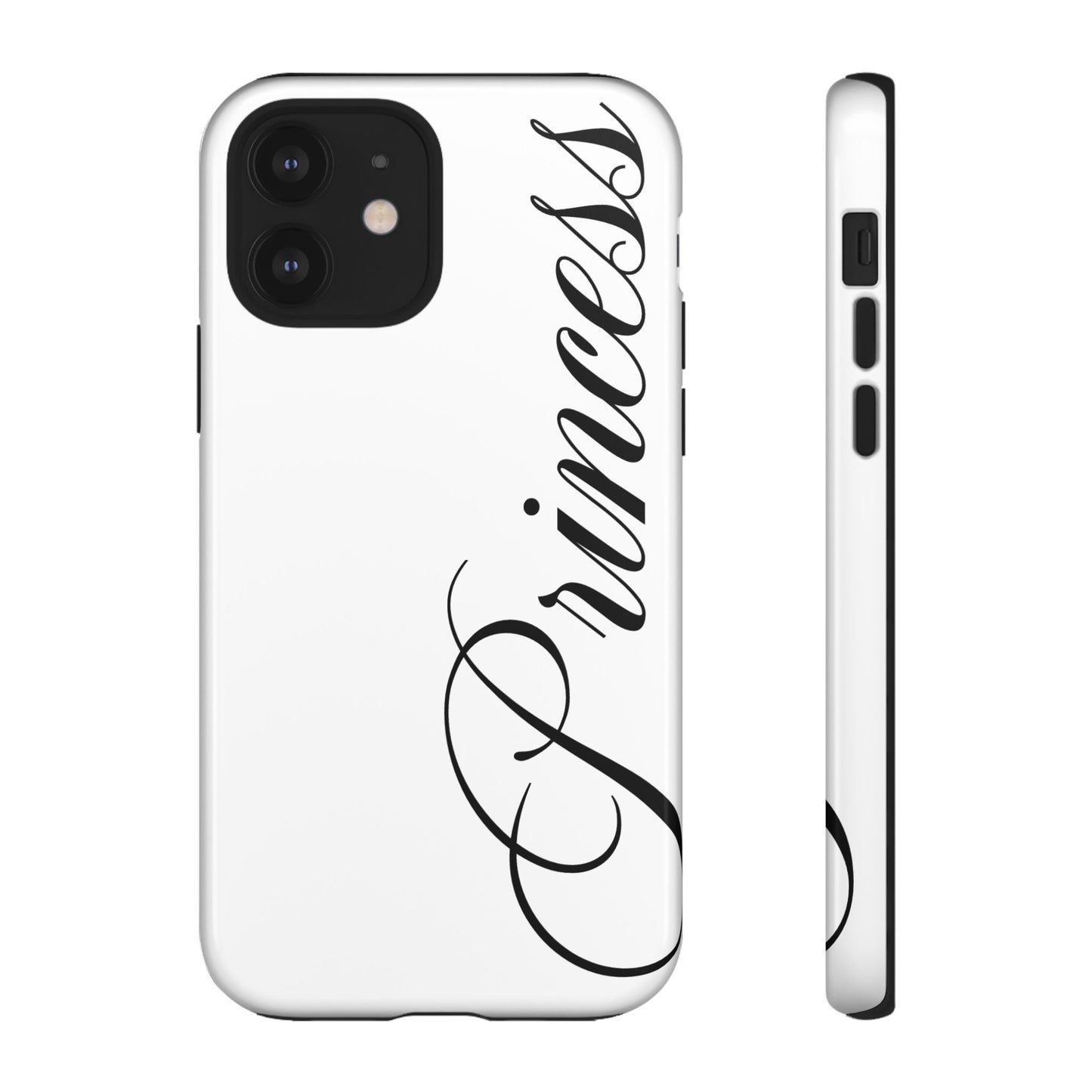 "PRINCESS" ☆ white ☆ protective phone case