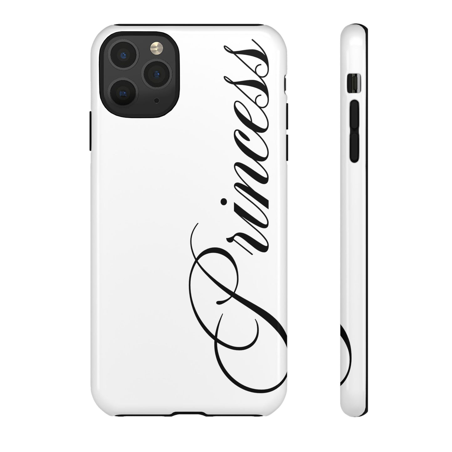 "PRINCESS" ☆ white ☆ protective phone case