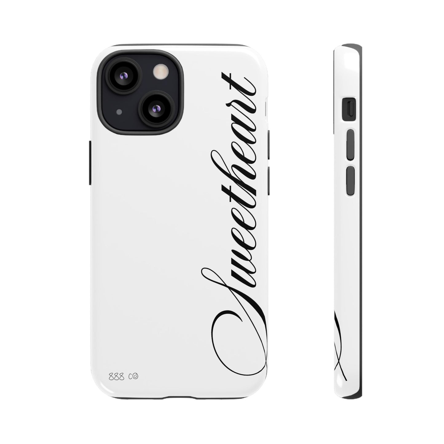 "SWEETHEART" ☆ white ☆ protective phone case