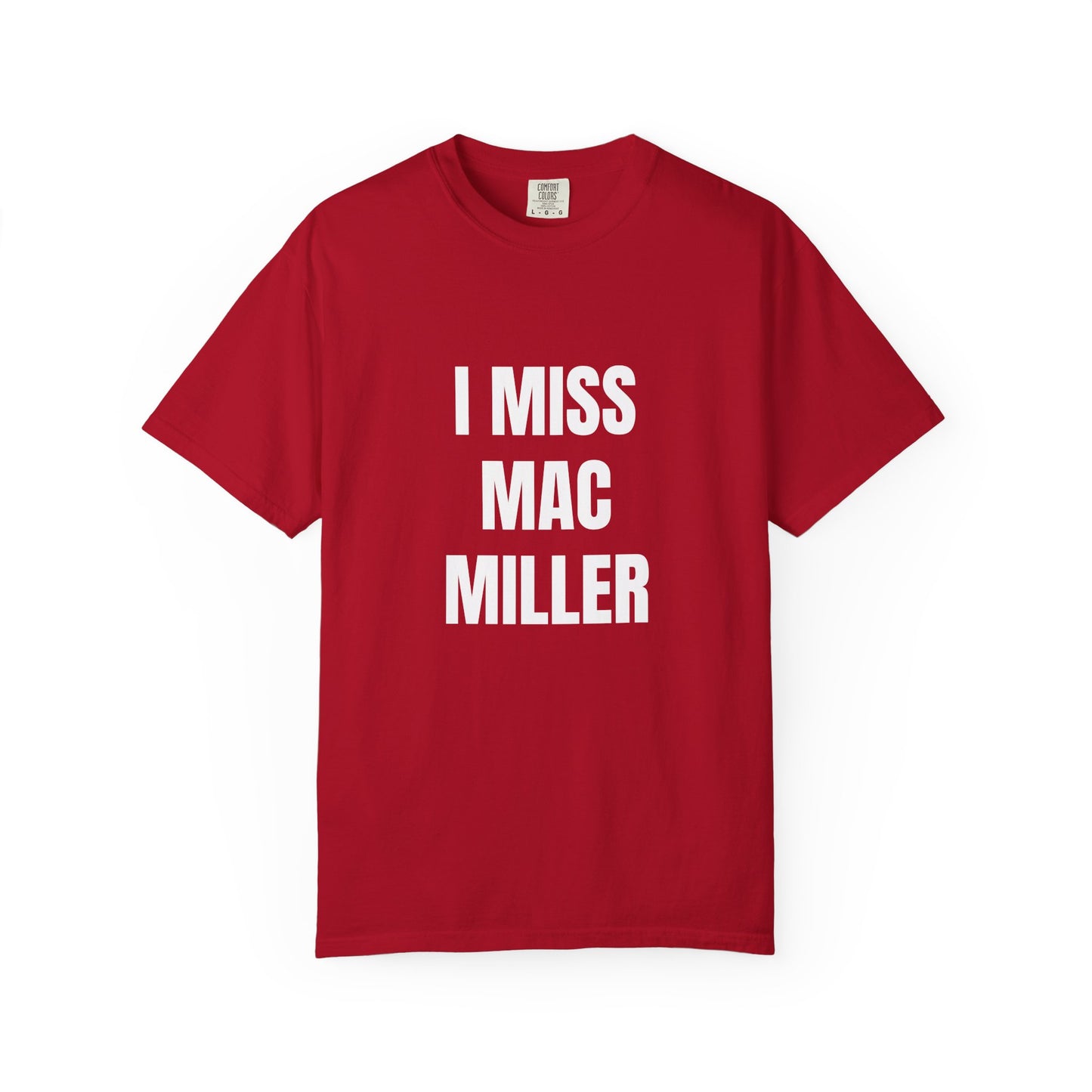 "i miss mac miller"  ☆ unisex t-shirt/mac miller merch
