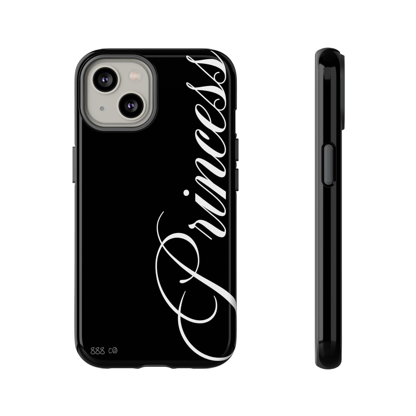 "PRINCESS" ☆ black ☆ protective phone case