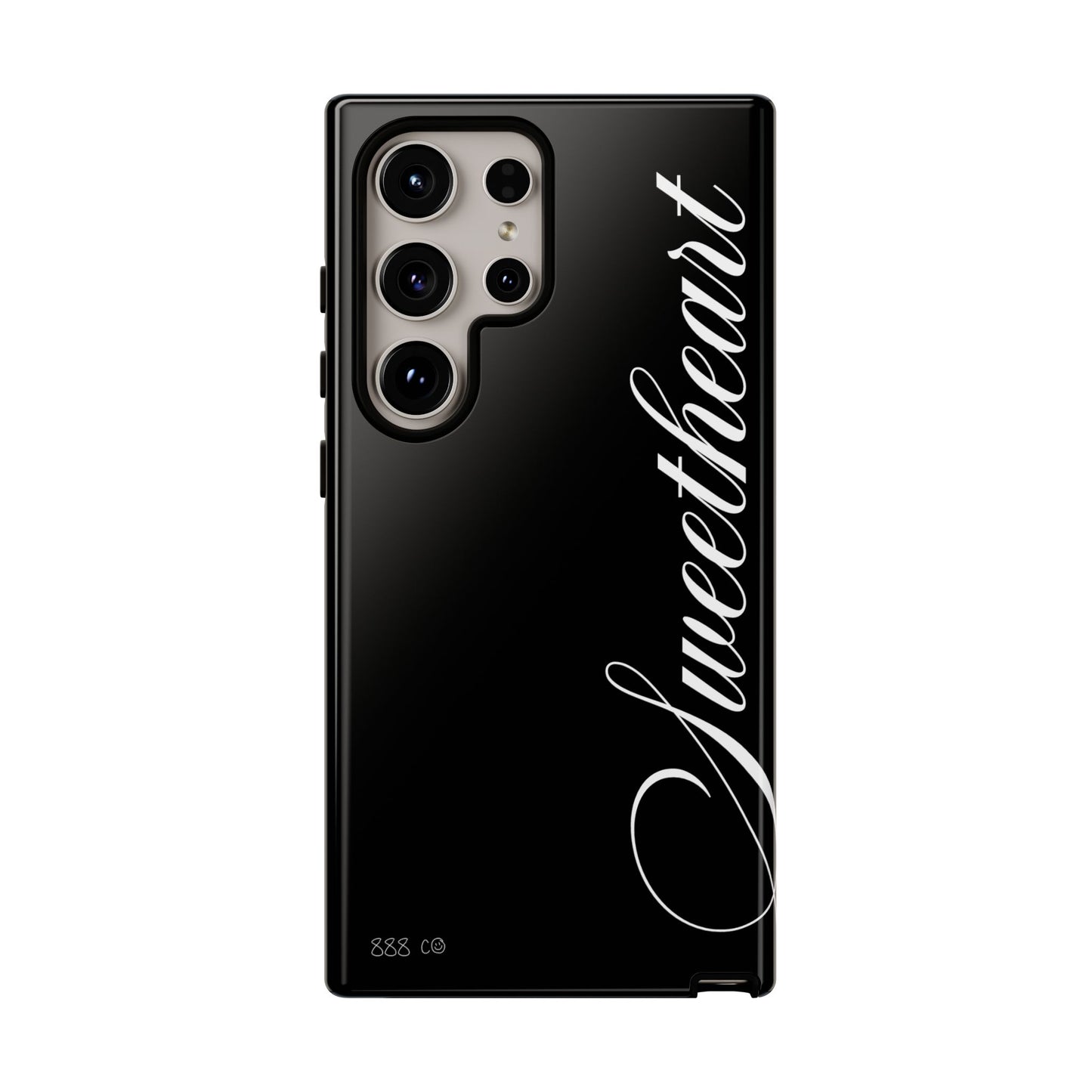 "SWEETHEART" ☆ black ☆ protective phone case