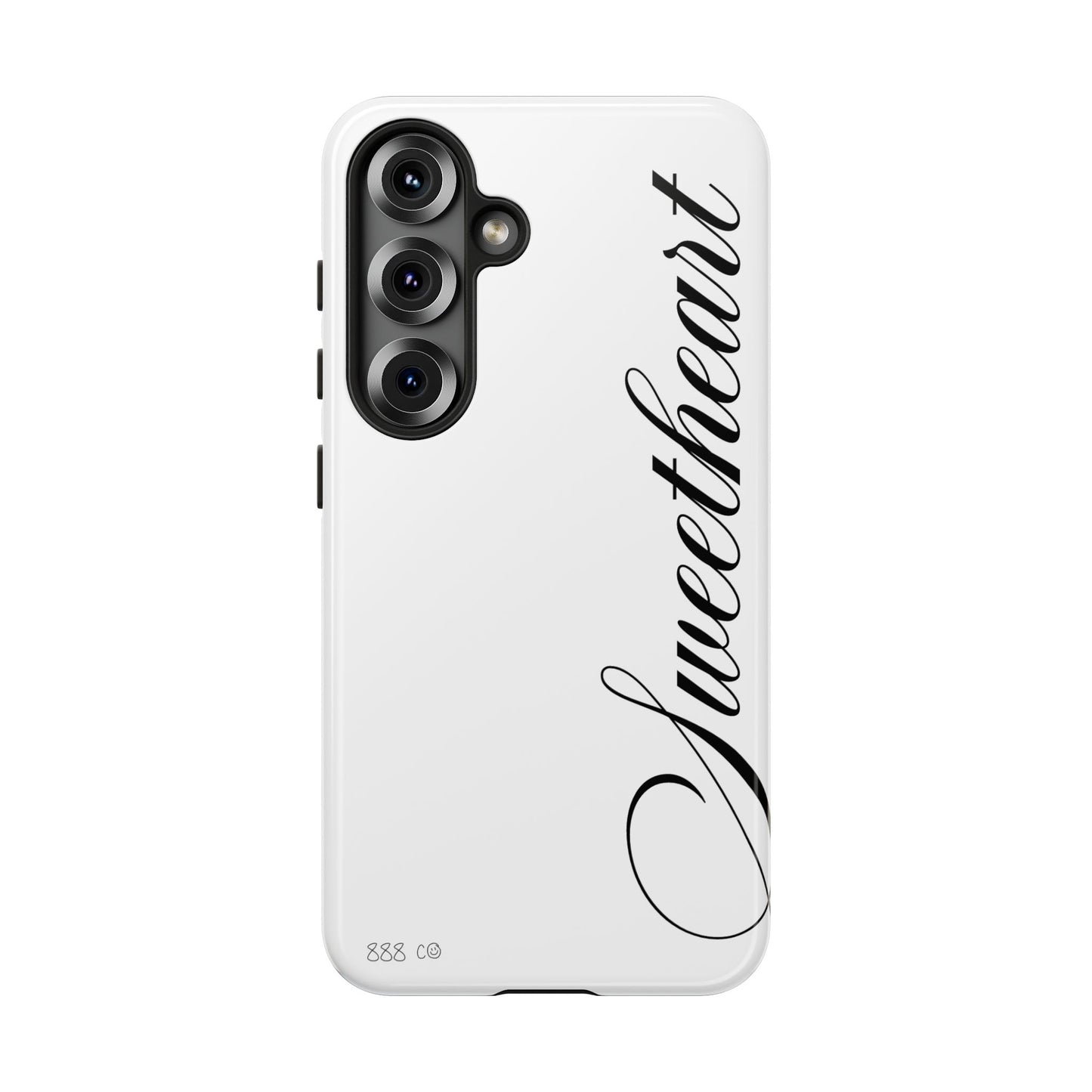 "SWEETHEART" ☆ white ☆ protective phone case