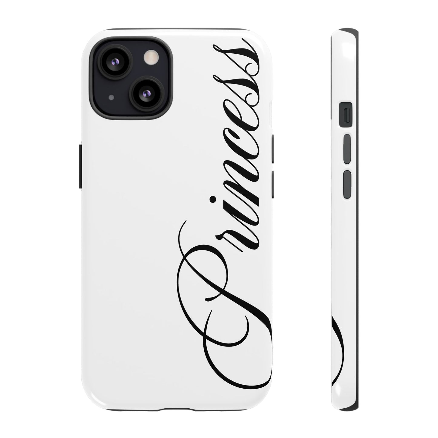 "PRINCESS" ☆ white ☆ protective phone case