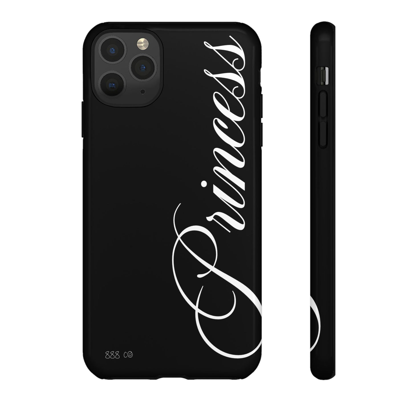 "PRINCESS" ☆ black ☆ protective phone case
