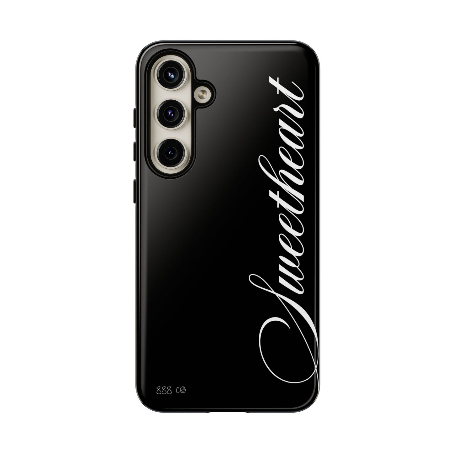 "SWEETHEART" ☆ black ☆ protective phone case