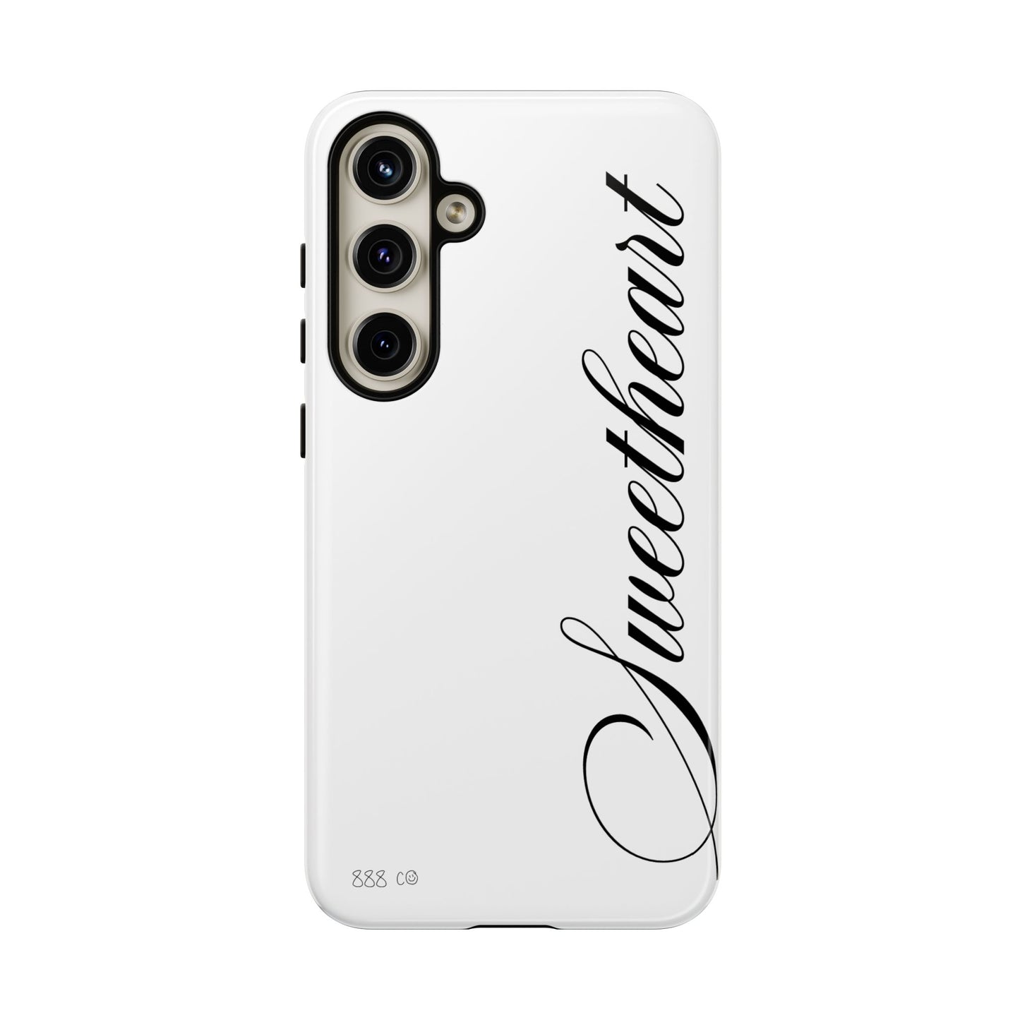 "SWEETHEART" ☆ white ☆ protective phone case