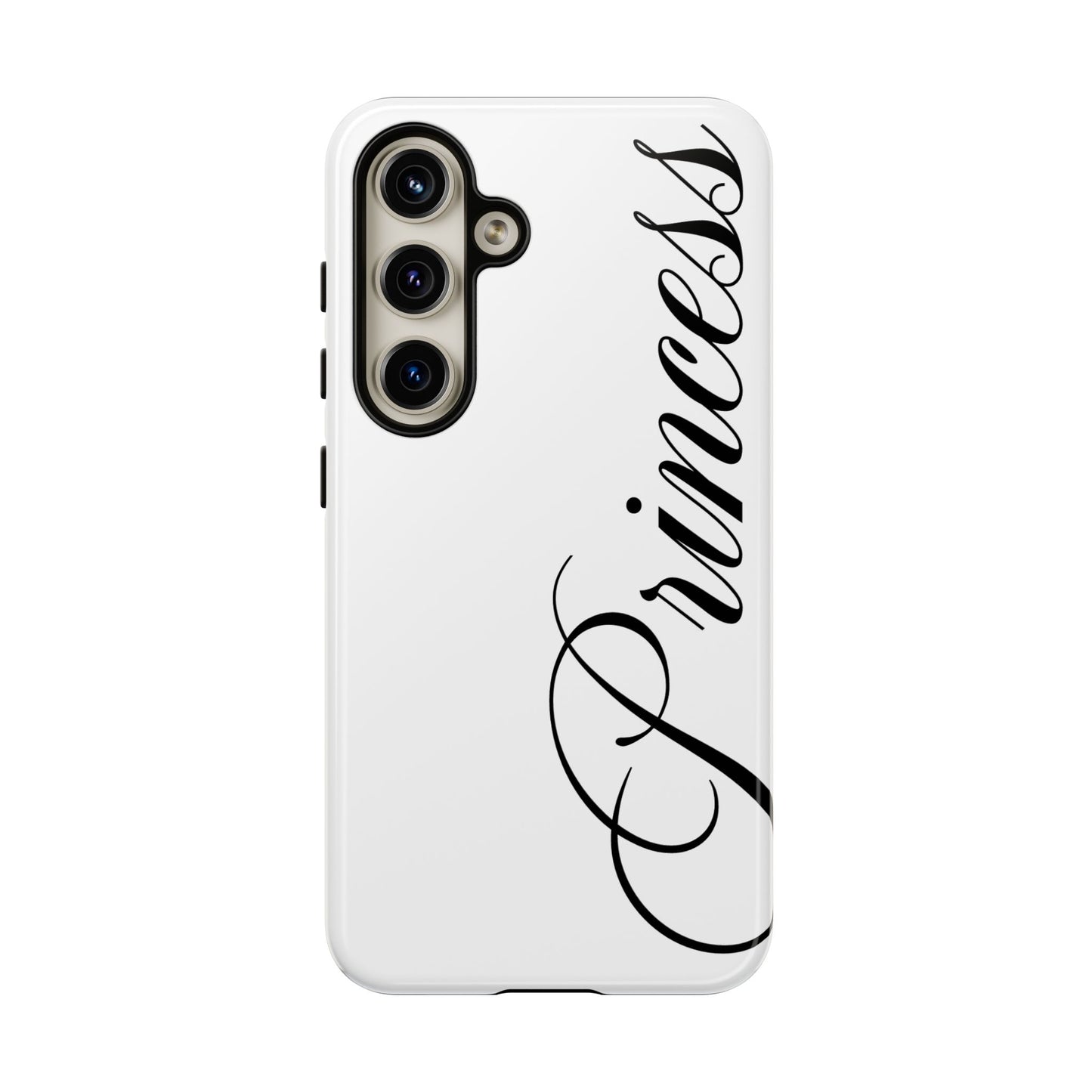 "PRINCESS" ☆ white ☆ protective phone case