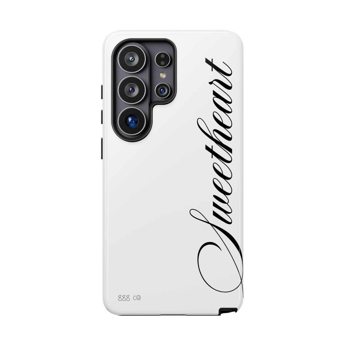 "SWEETHEART" ☆ white ☆ protective phone case