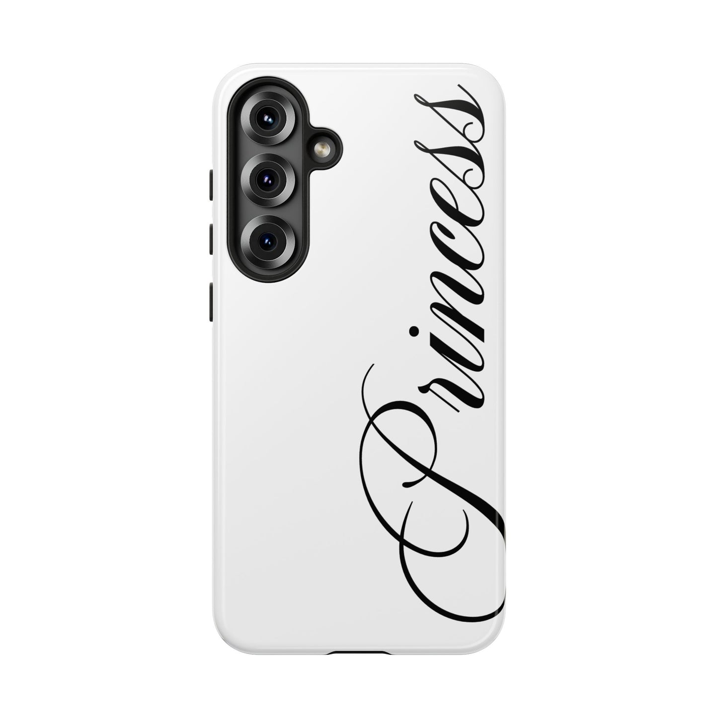 "PRINCESS" ☆ white ☆ protective phone case
