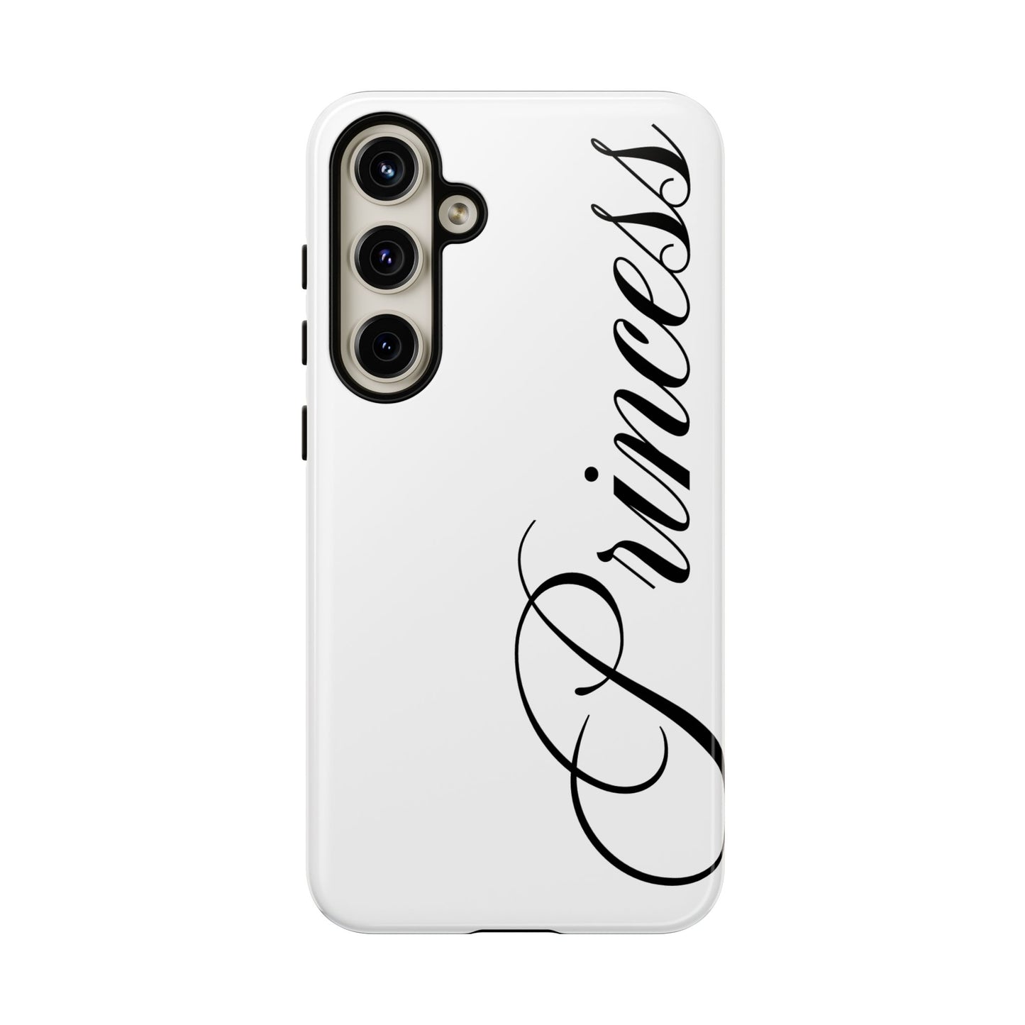 "PRINCESS" ☆ white ☆ protective phone case