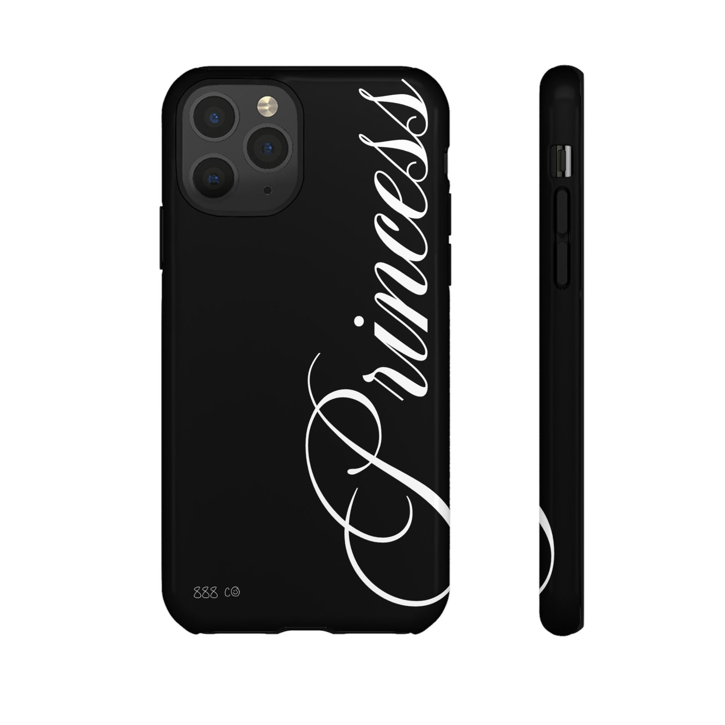 "PRINCESS" ☆ black ☆ protective phone case
