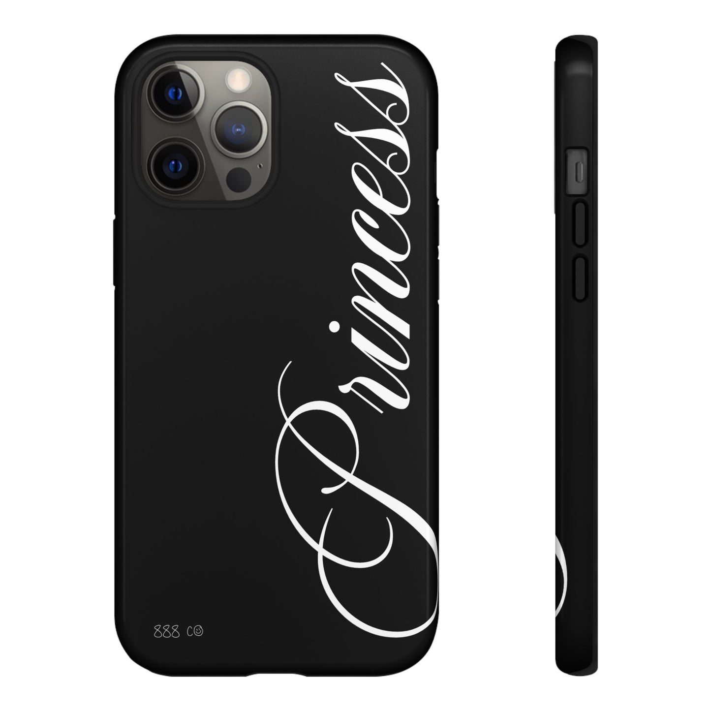 "PRINCESS" ☆ black ☆ protective phone case