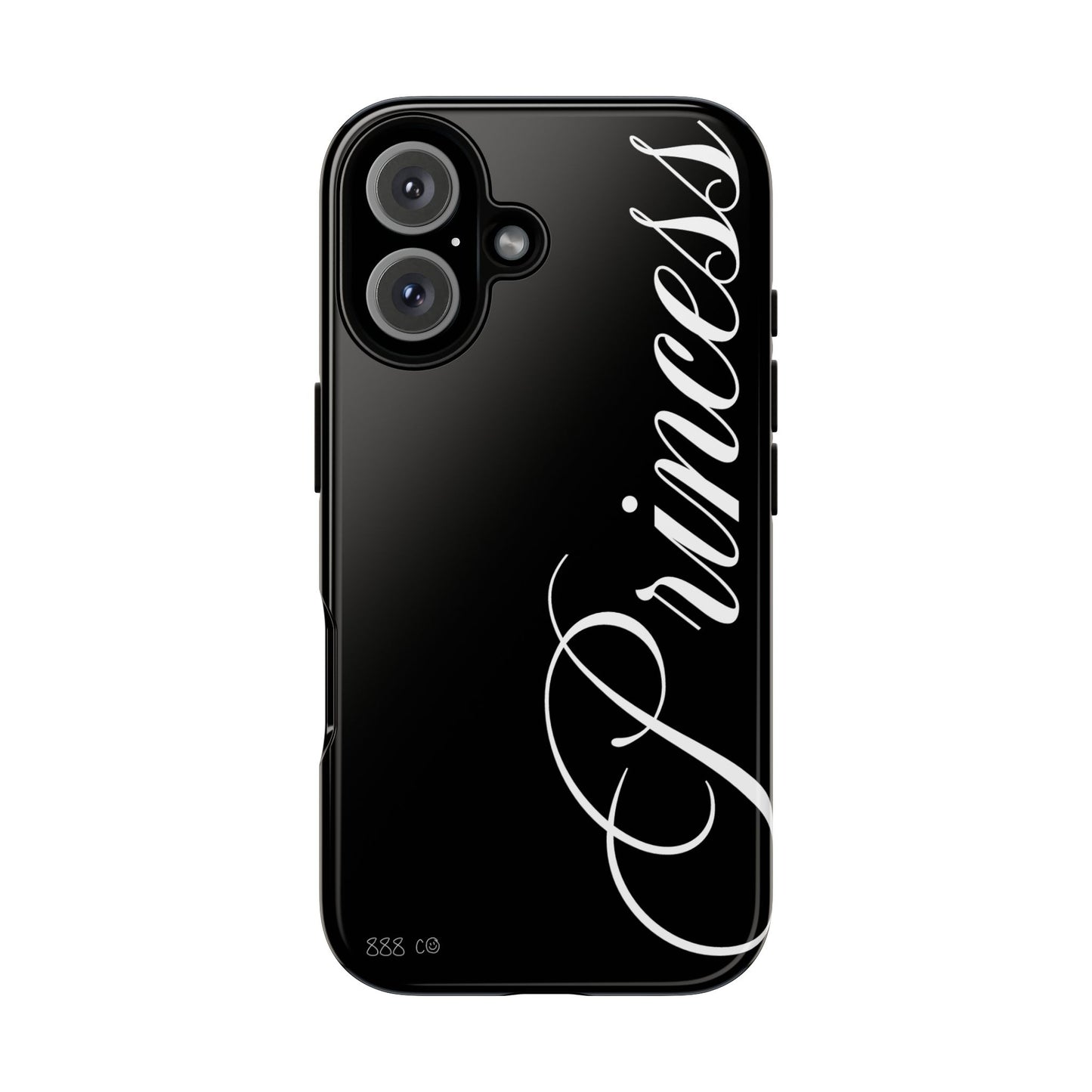 "PRINCESS" ☆ black ☆ protective phone case
