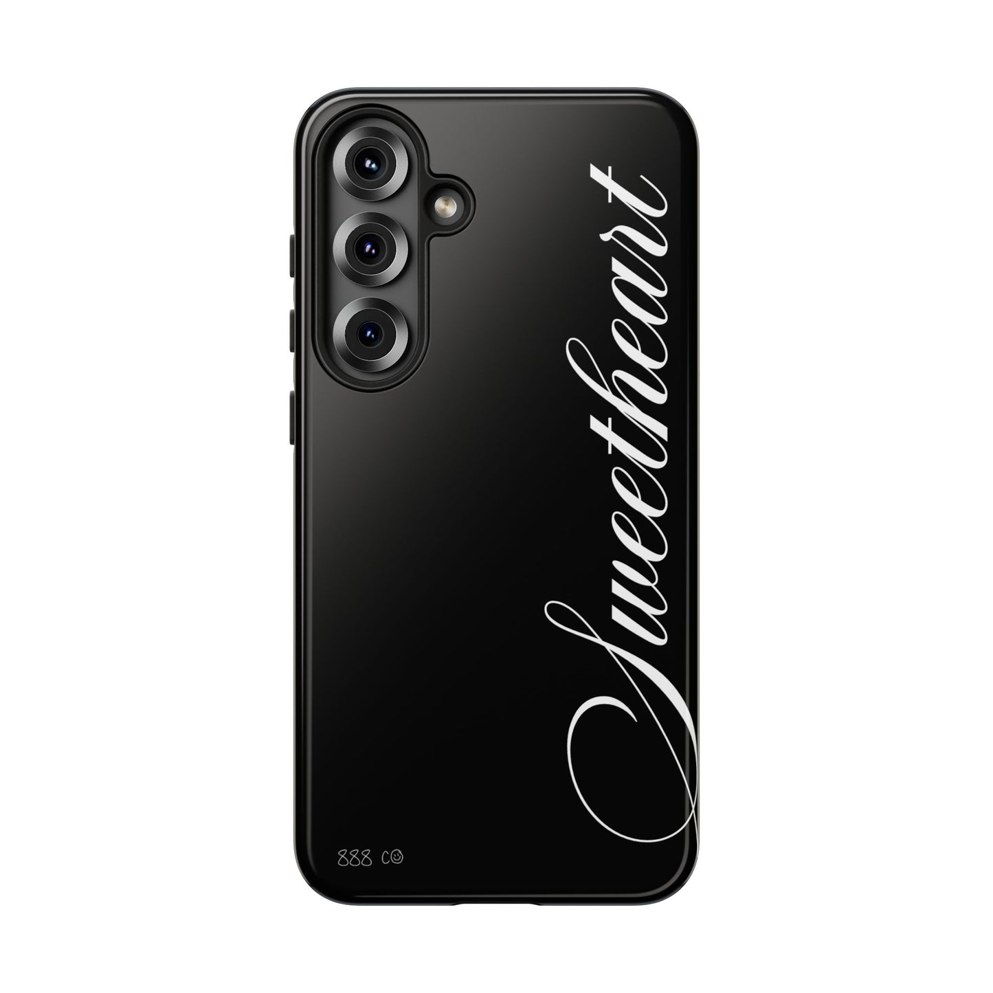 "SWEETHEART" ☆ black ☆ protective phone case
