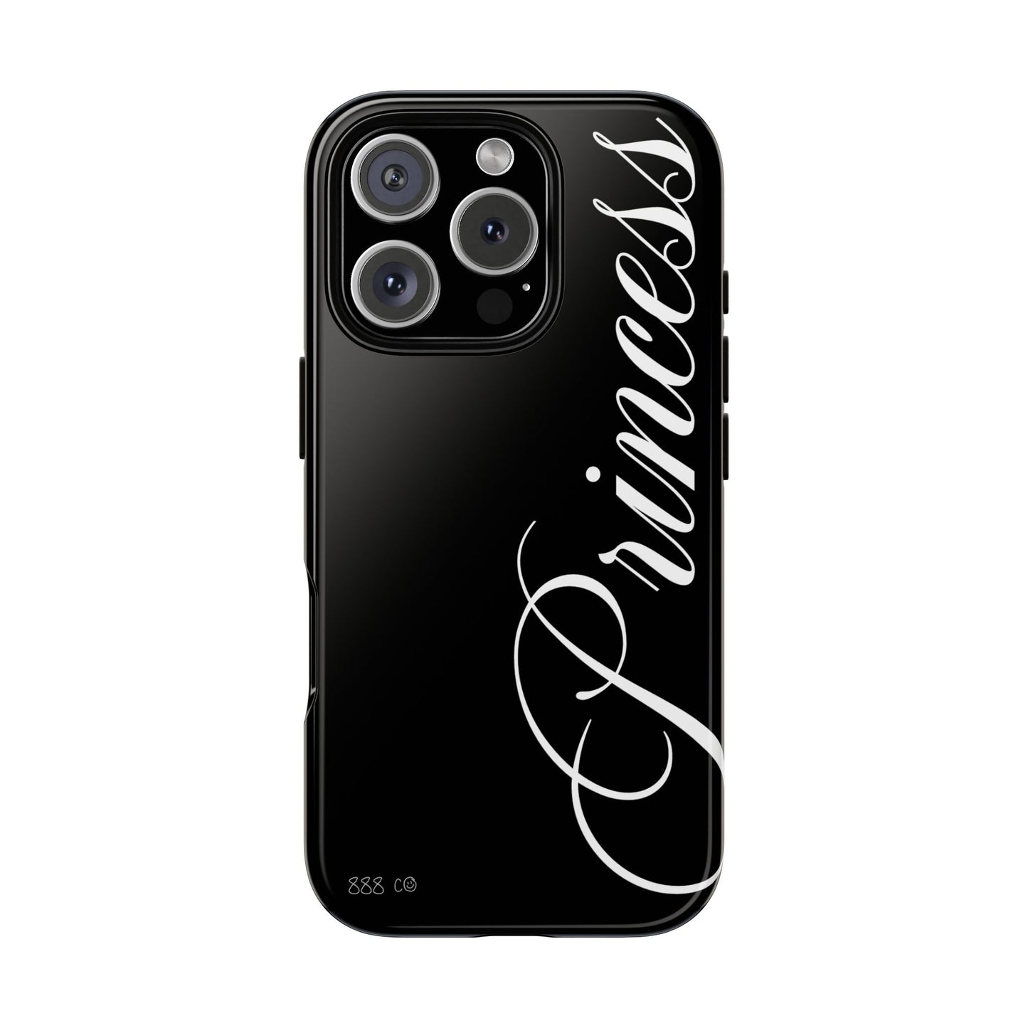 "PRINCESS" ☆ black ☆ protective phone case