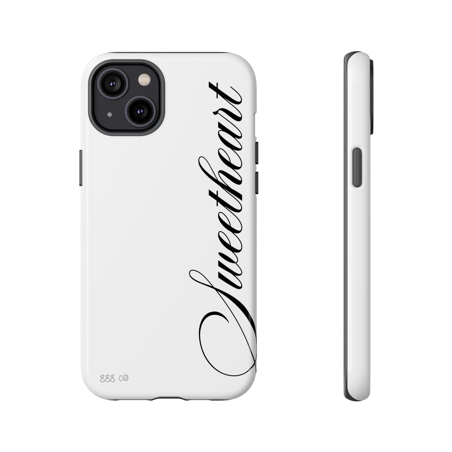 "SWEETHEART" ☆ white ☆ protective phone case