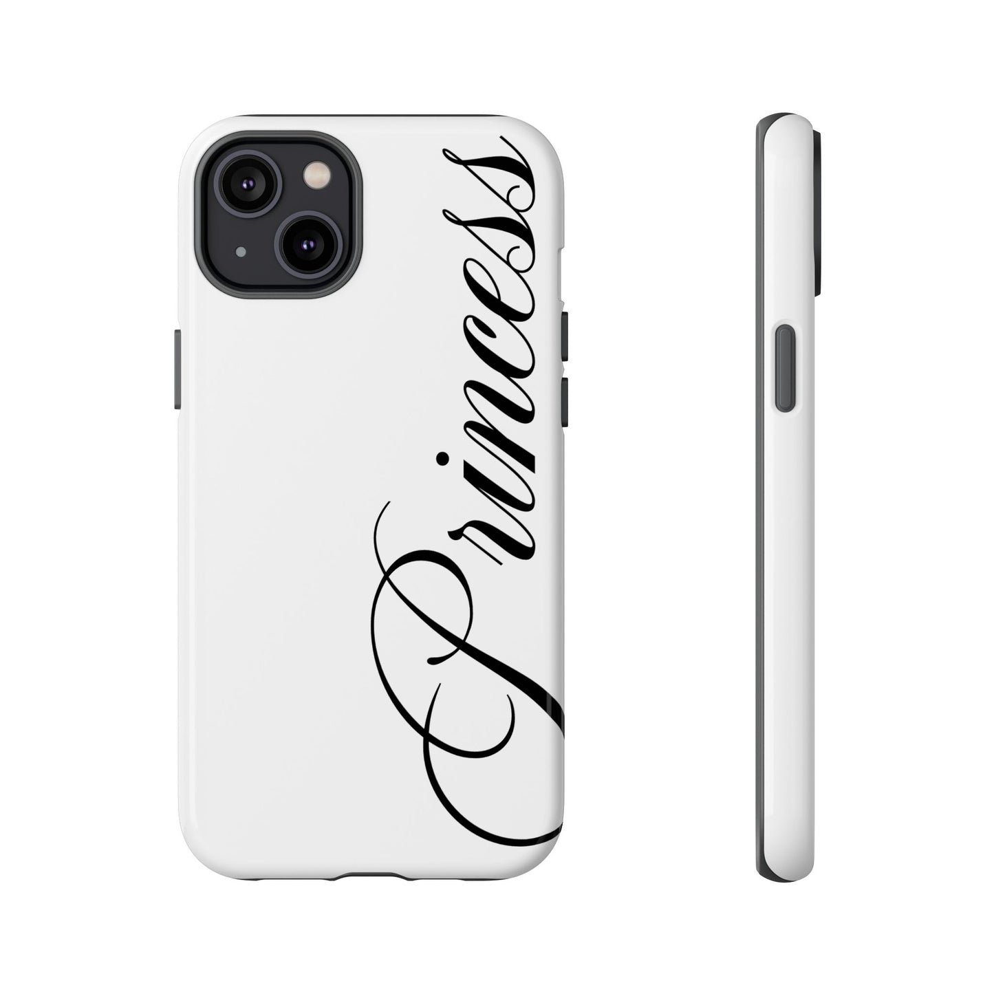 "PRINCESS" ☆ white ☆ protective phone case