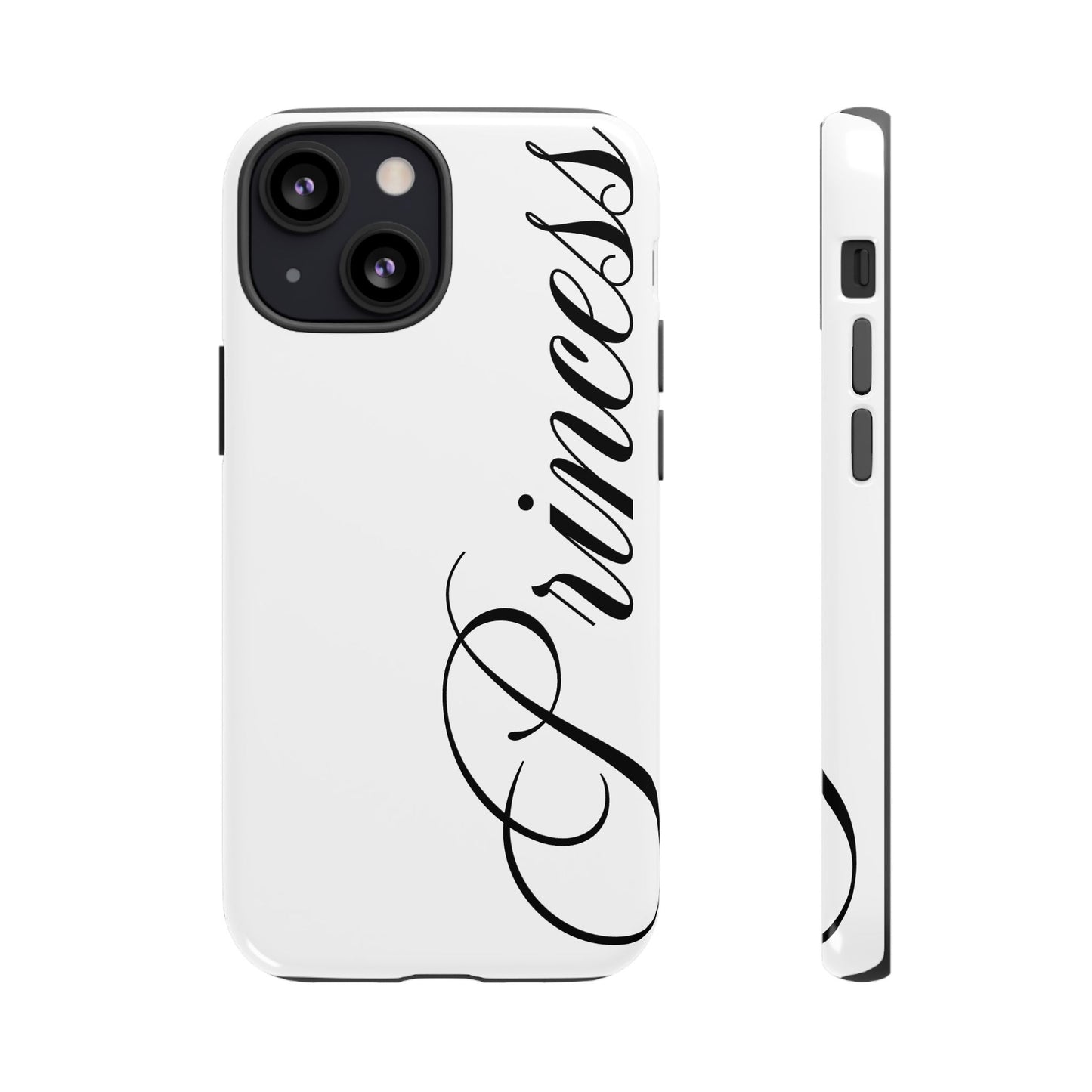 "PRINCESS" ☆ white ☆ protective phone case