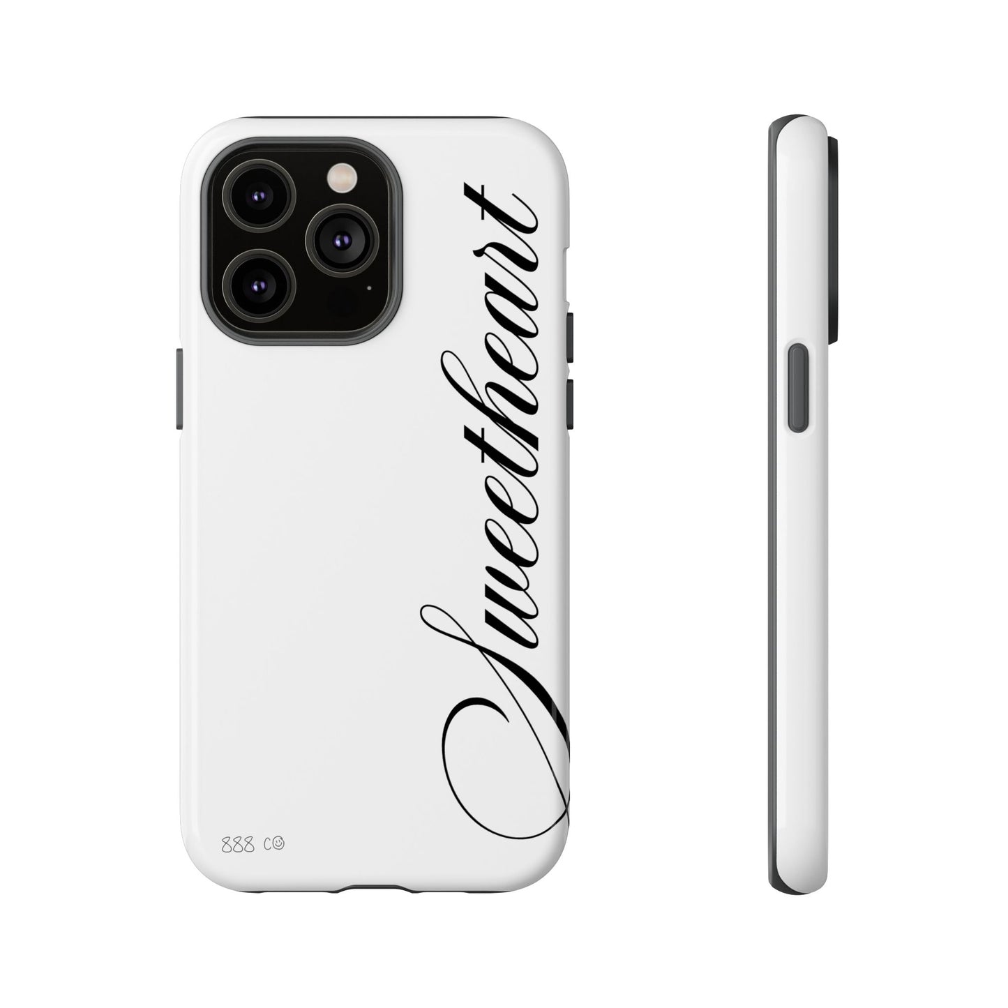 "SWEETHEART" ☆ white ☆ protective phone case