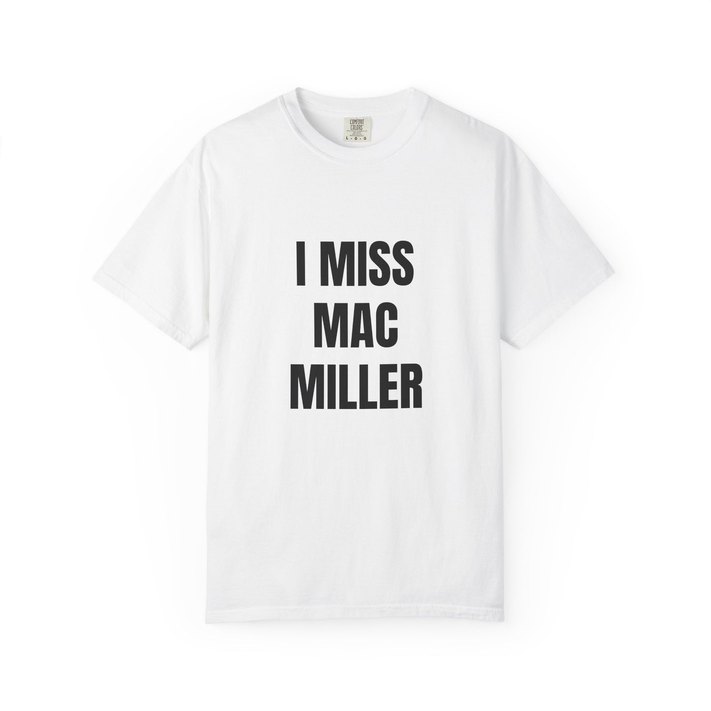 "i miss mac miller"  ☆ unisex t-shirt/mac miller merch