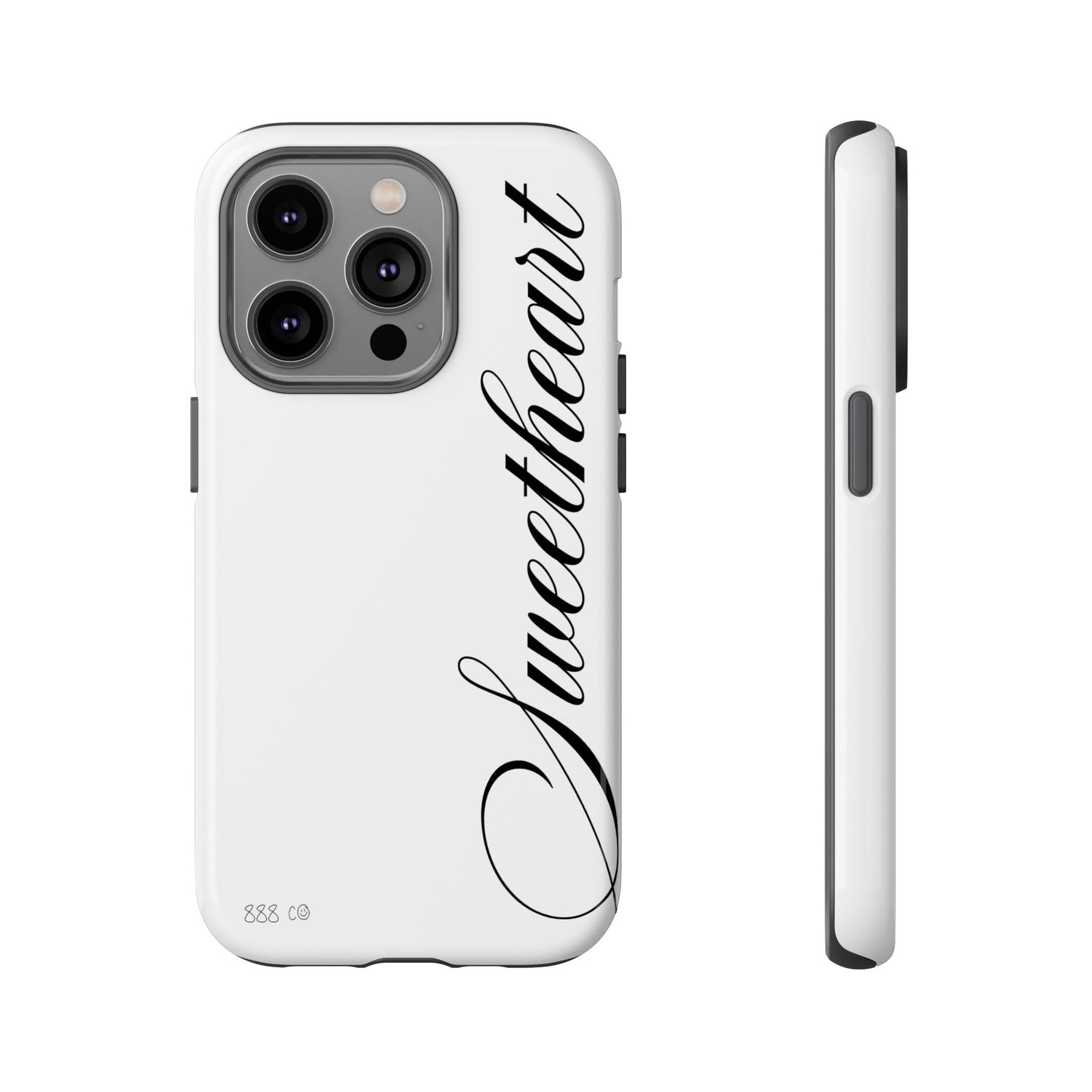 "SWEETHEART" ☆ white ☆ protective phone case