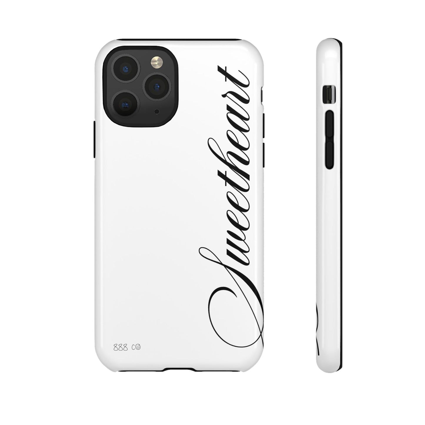 "SWEETHEART" ☆ white ☆ protective phone case