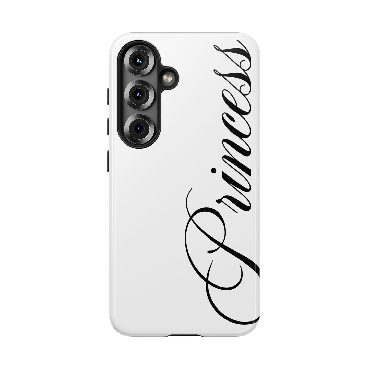 "PRINCESS" ☆ white ☆ protective phone case