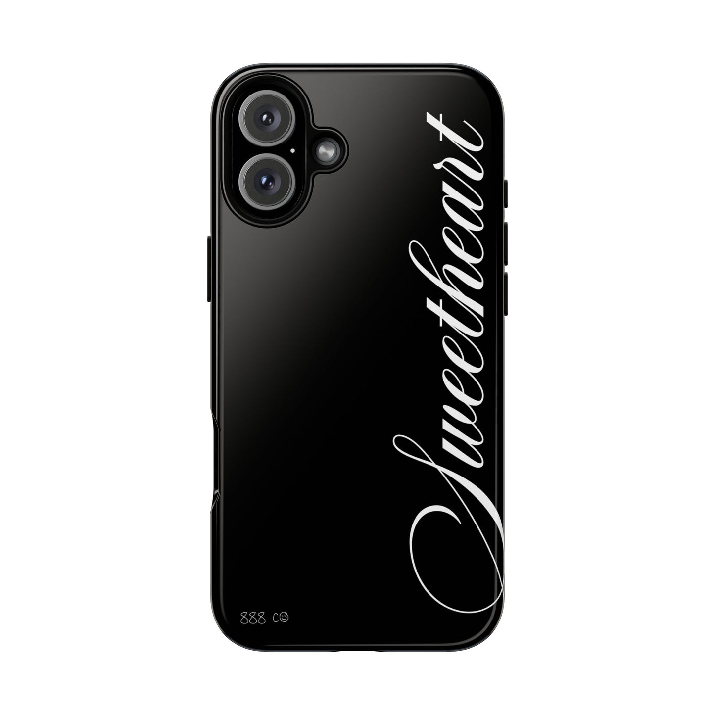 "SWEETHEART" ☆ black ☆ protective phone case
