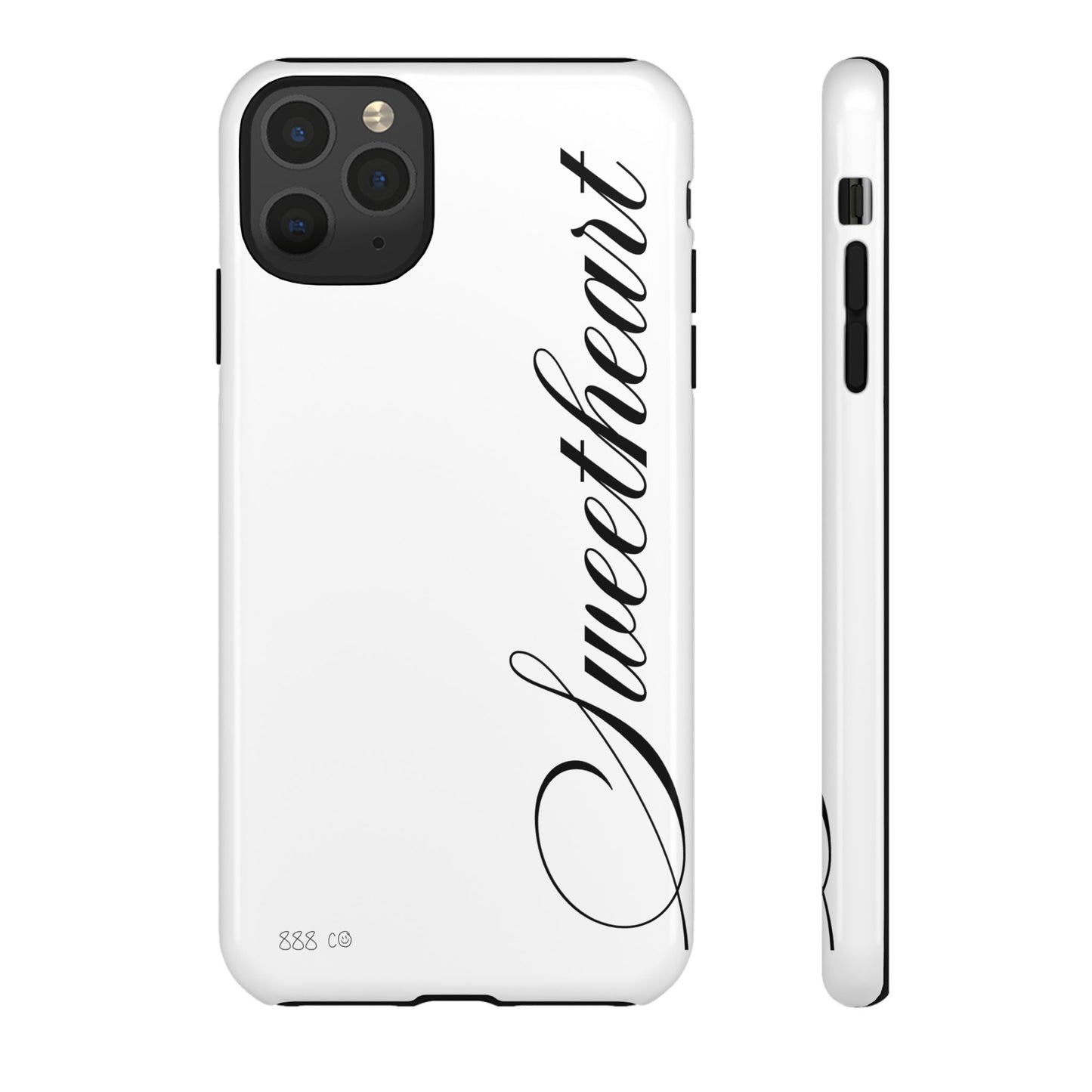"SWEETHEART" ☆ white ☆ protective phone case