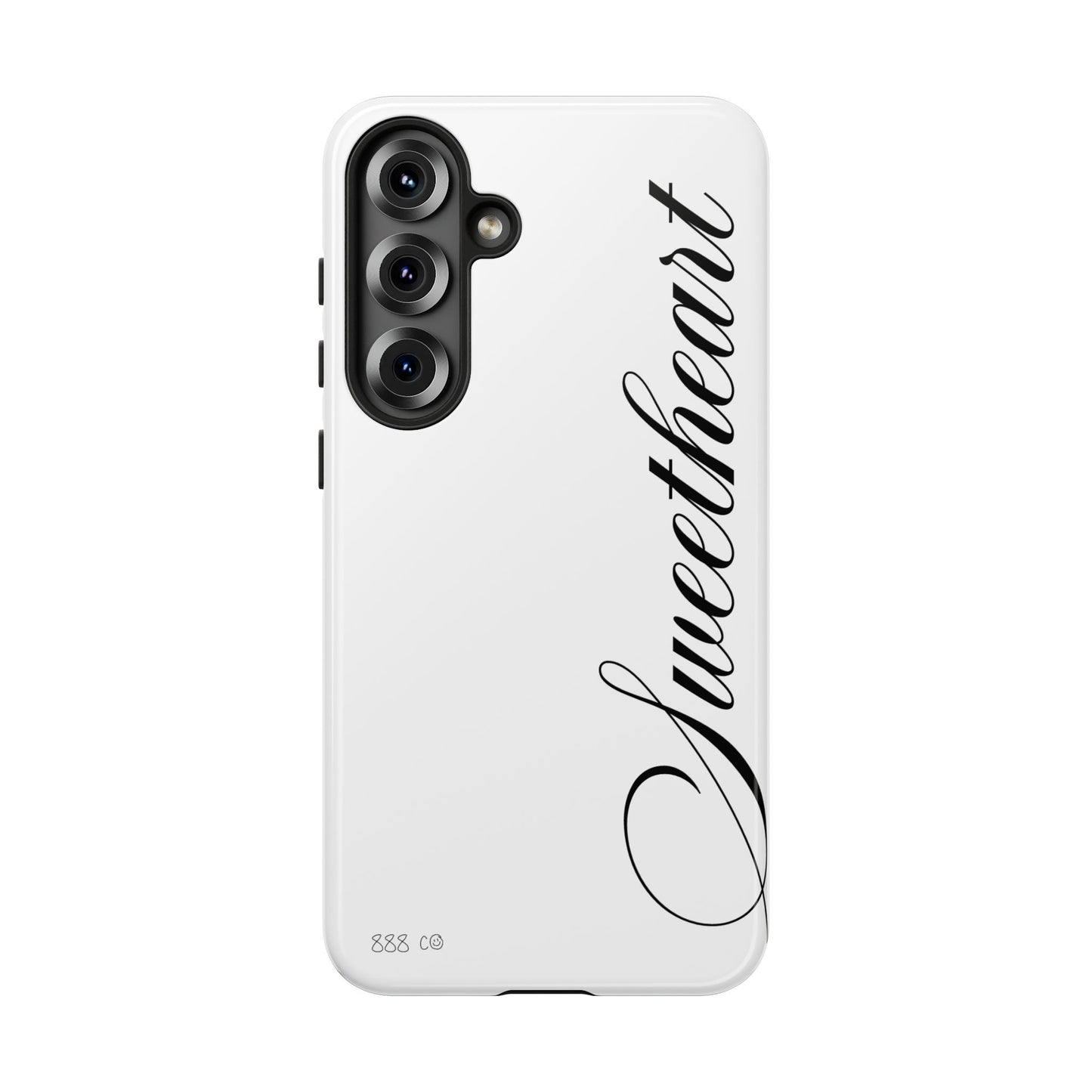 "SWEETHEART" ☆ white ☆ protective phone case