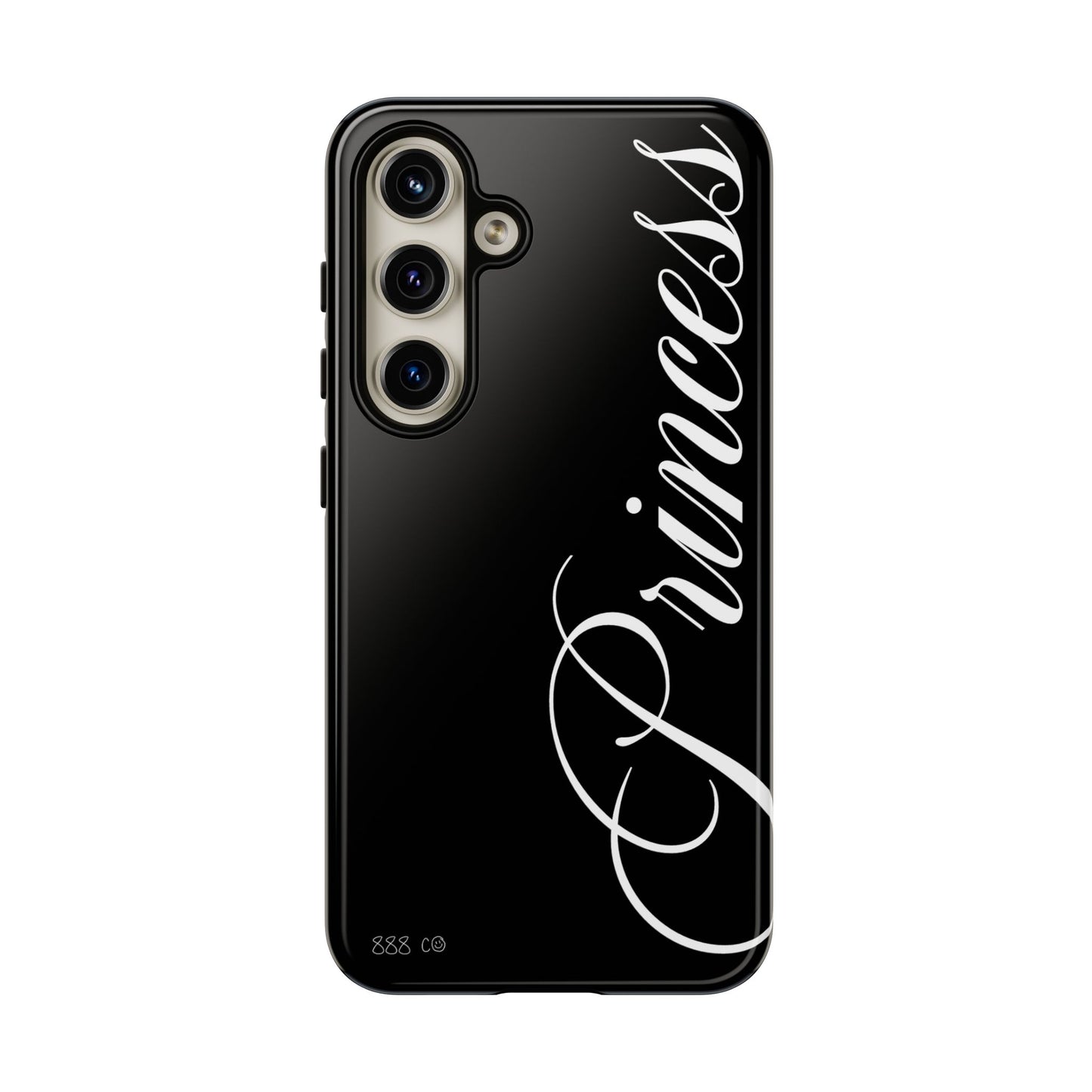 "PRINCESS" ☆ black ☆ protective phone case