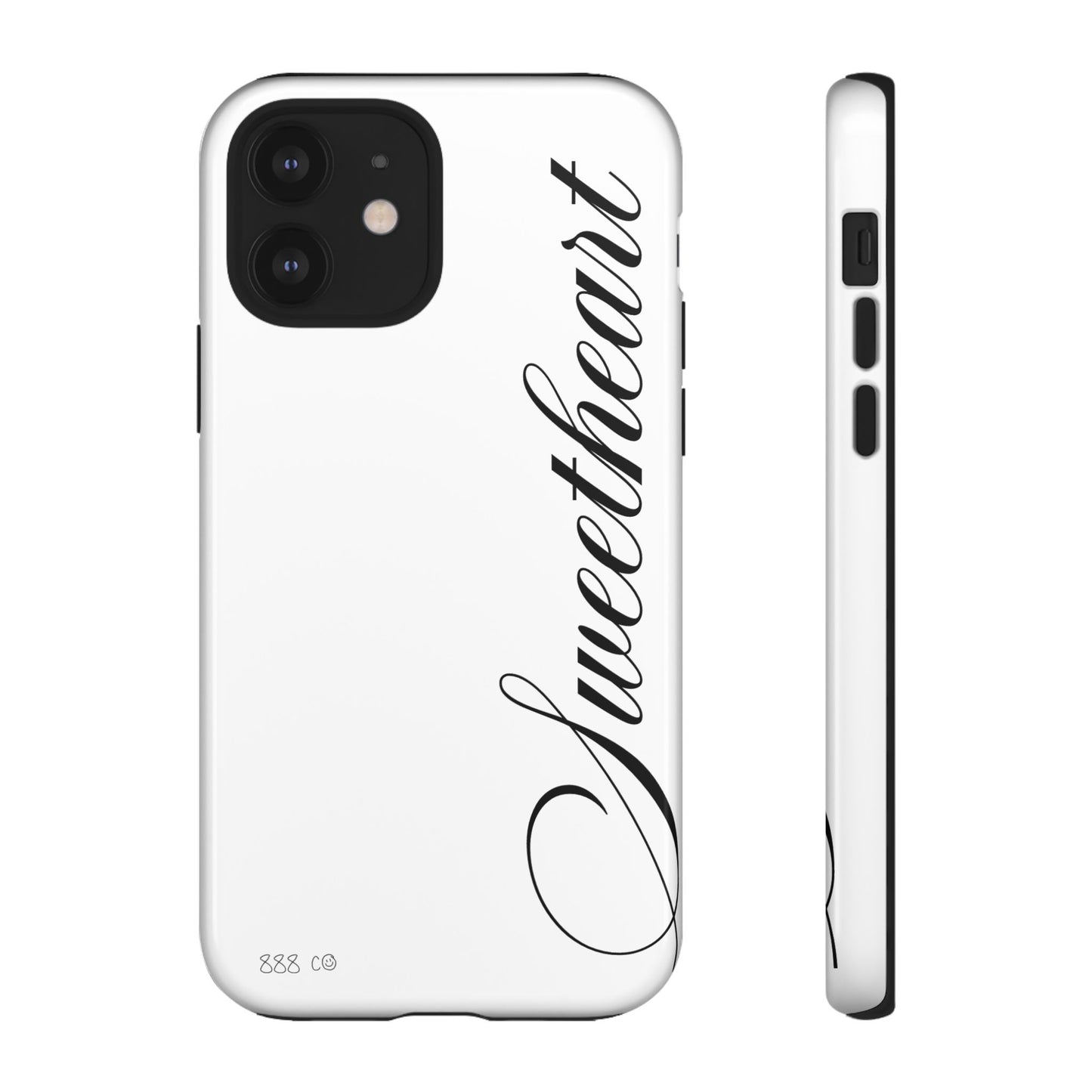 "SWEETHEART" ☆ white ☆ protective phone case